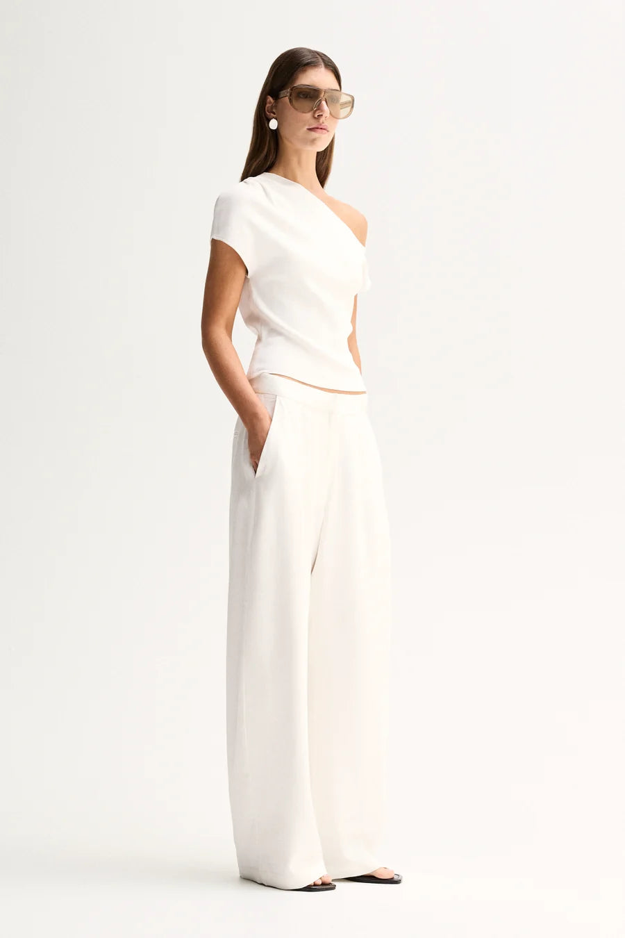 Tori Pant - White