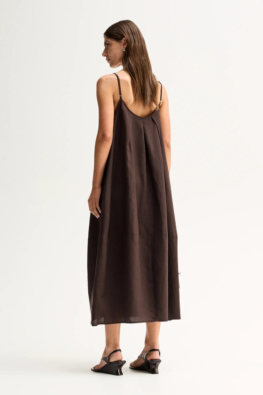 Carlo Maxi Dress - Chocolate