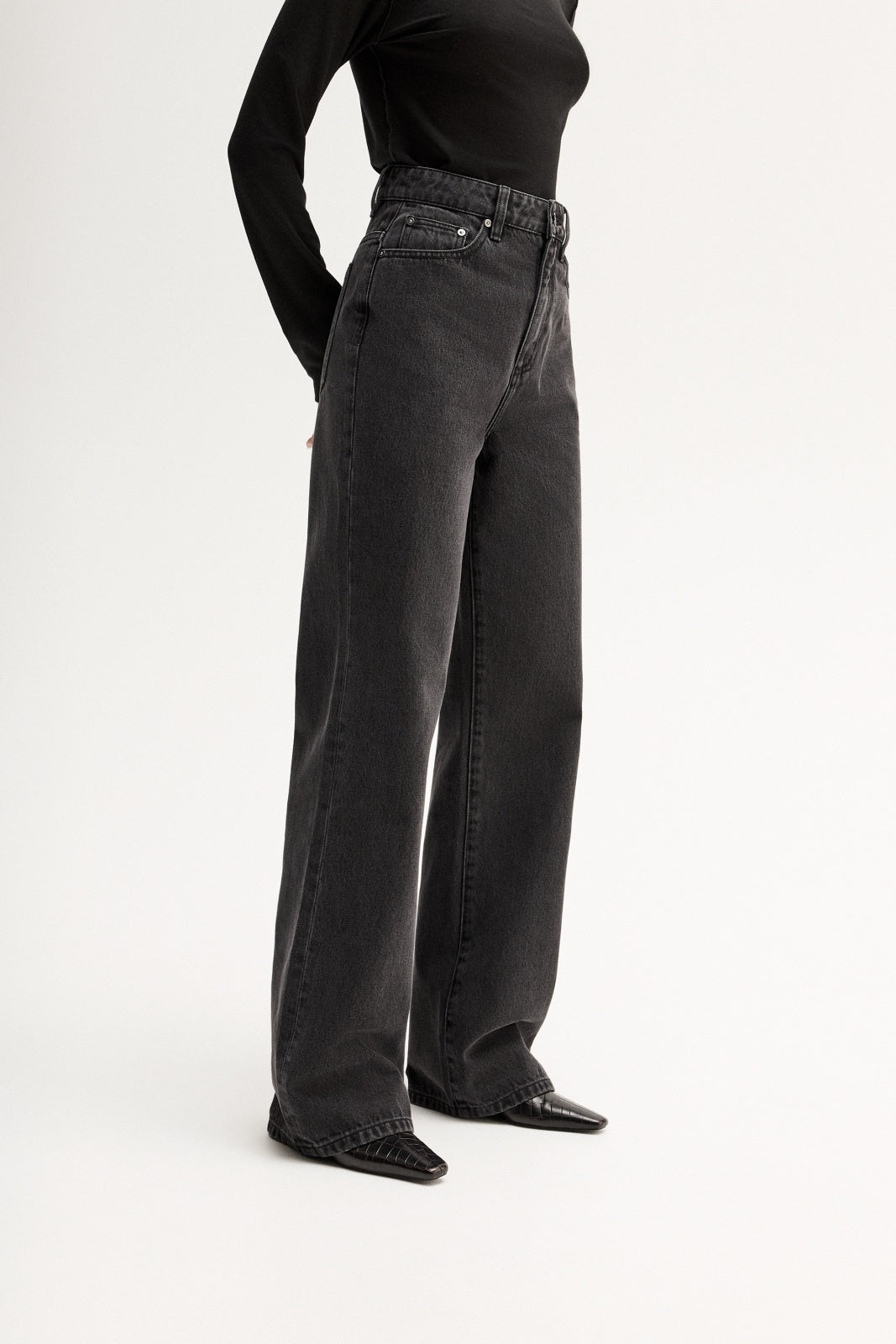 Odin jean - Washed Black