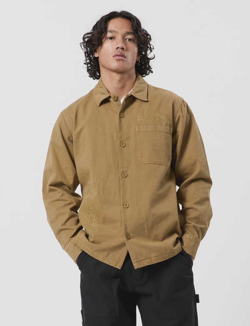 Koi Stitched Overshirt