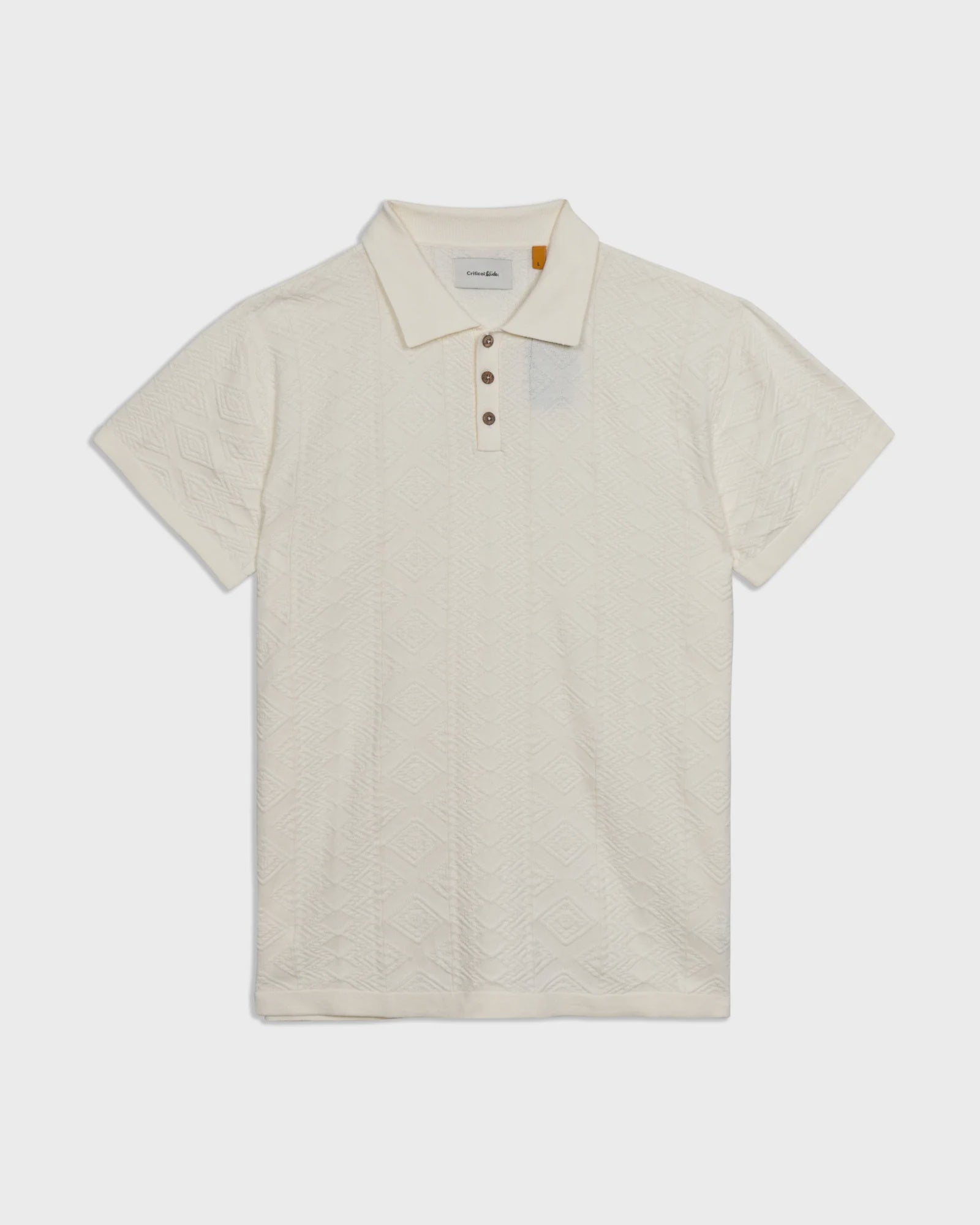 trader Knit Polo - Ecru
