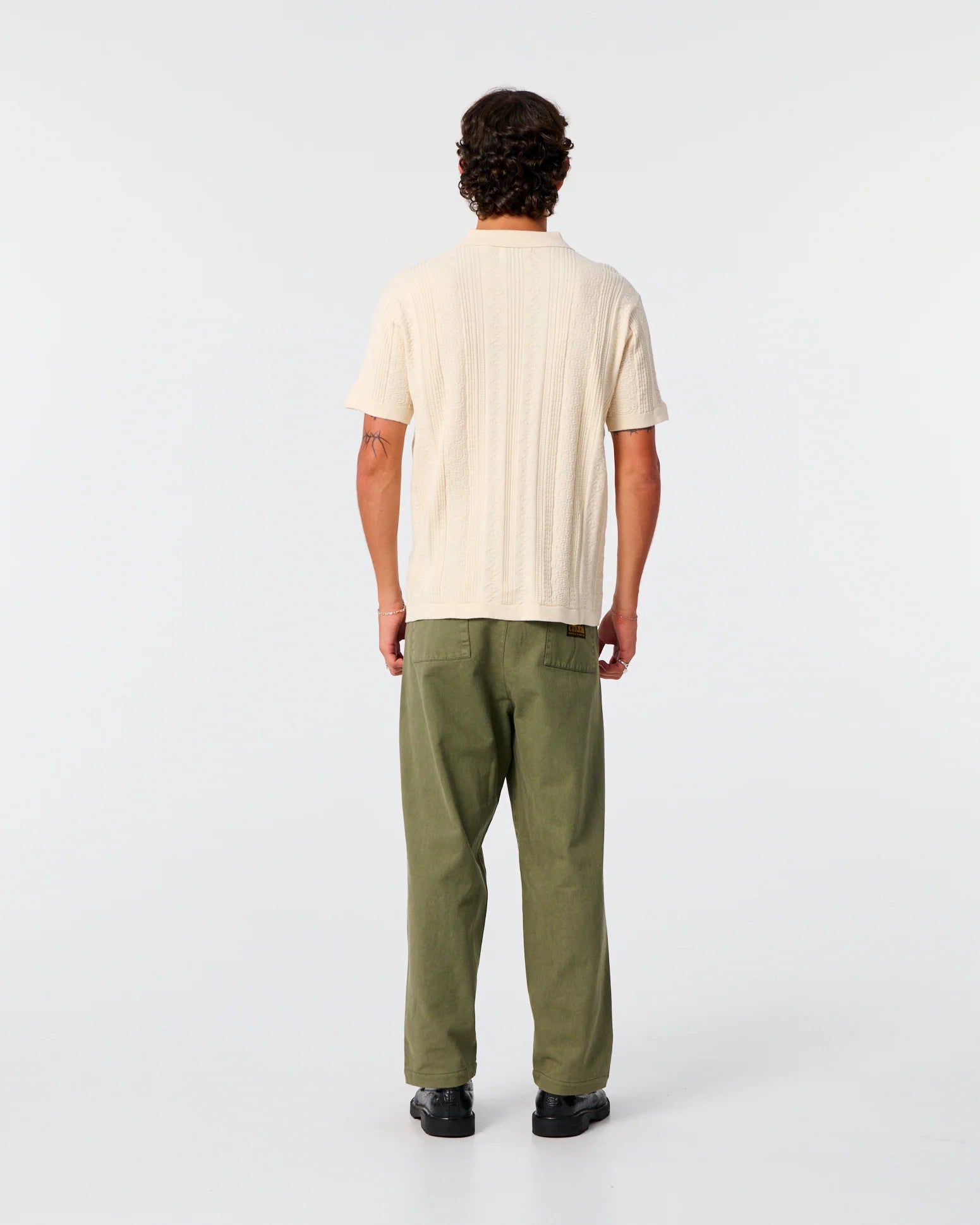 Rails Knit Polo - Ecru