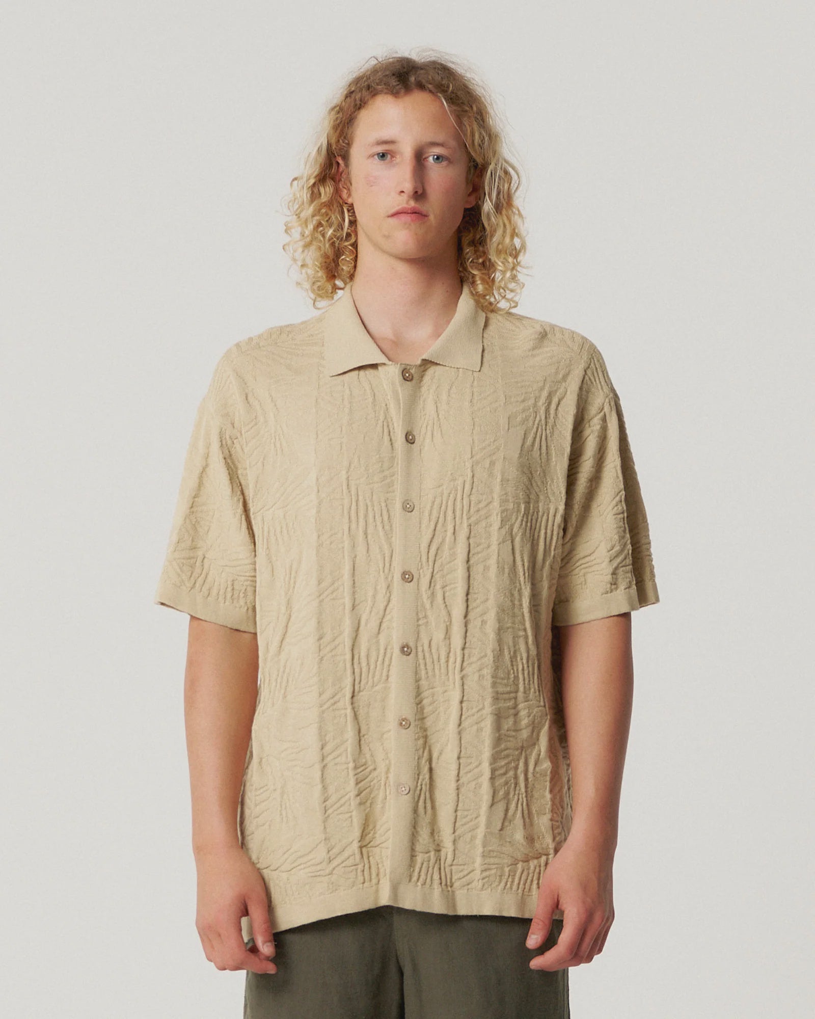 Rails Knit Shirt - Sand