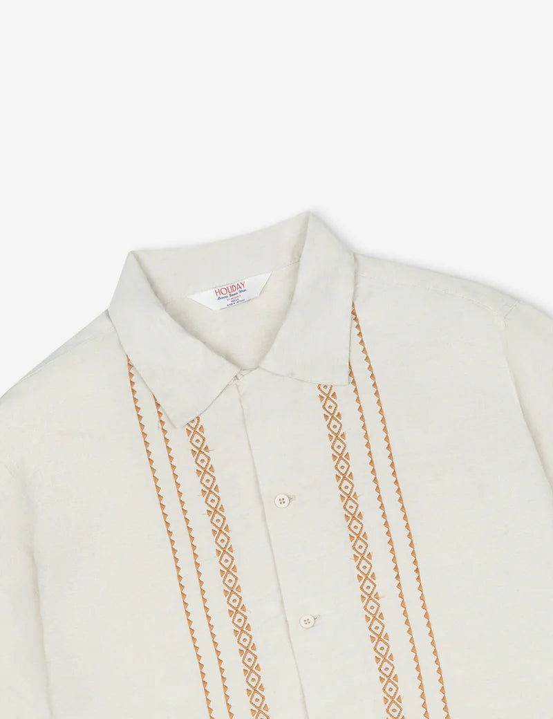 Morocco S/S Shirt - Natural