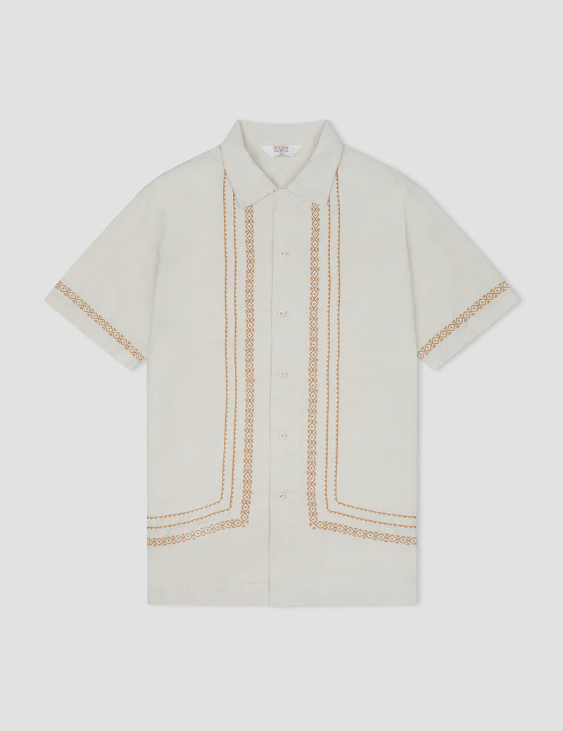 Morocco S/S Shirt - Natural