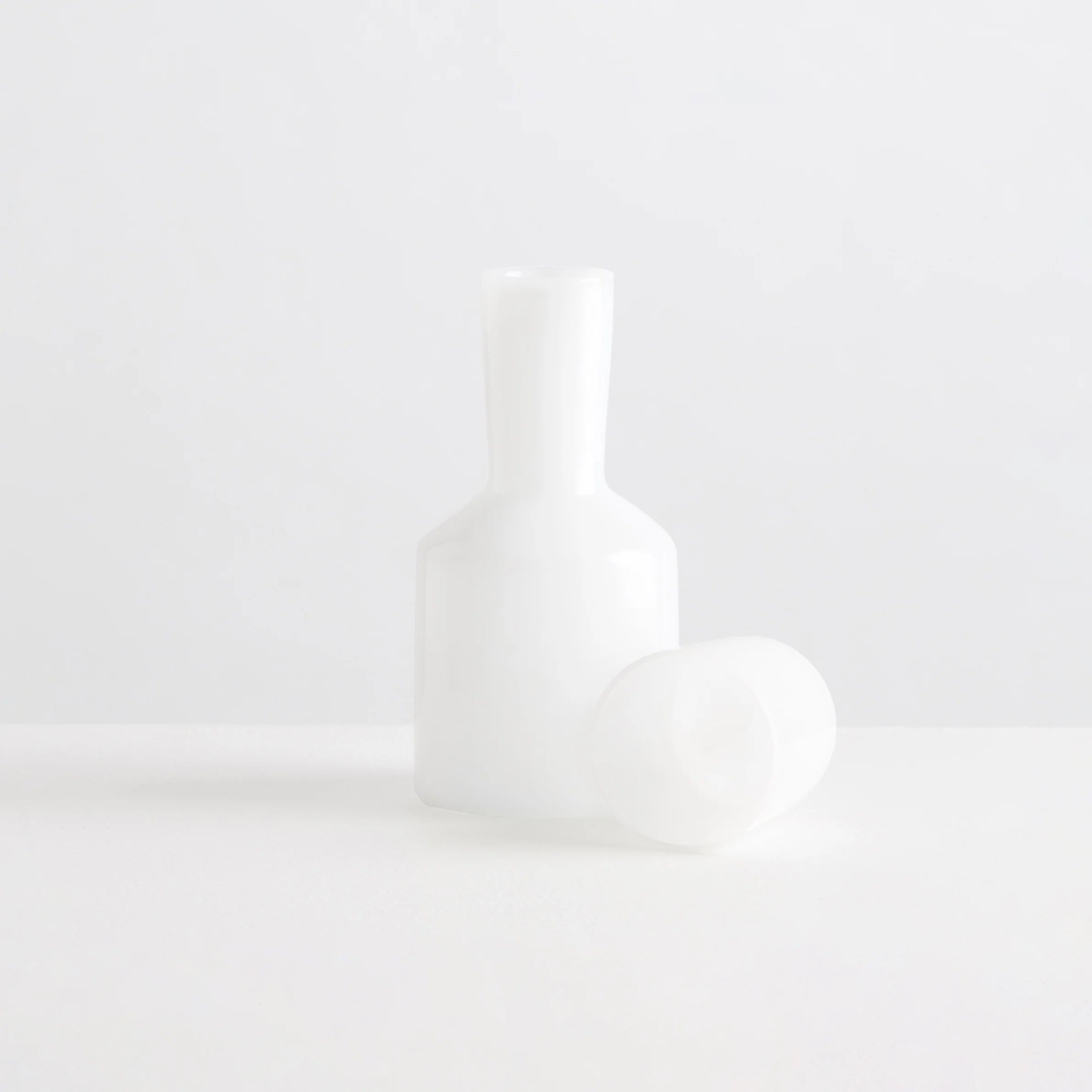 J'ai Soif Carafe & Glass - Opaque White