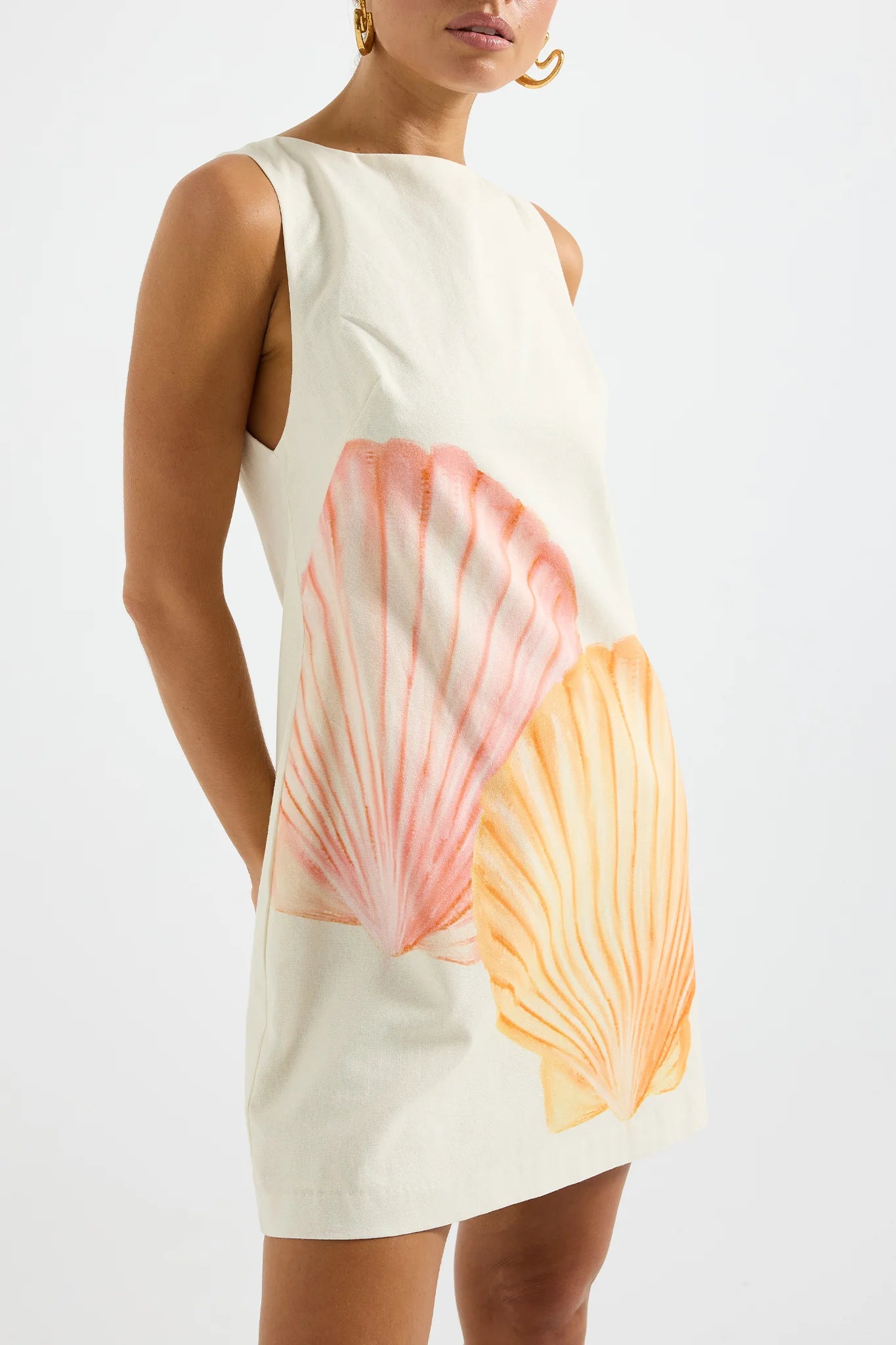 Ariel Shift Midi Dress