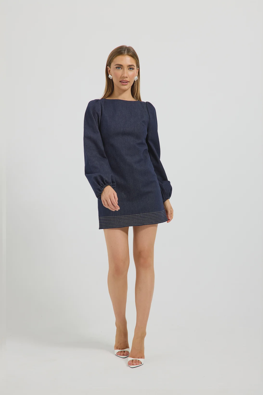 Hudson Denim Shift Dress