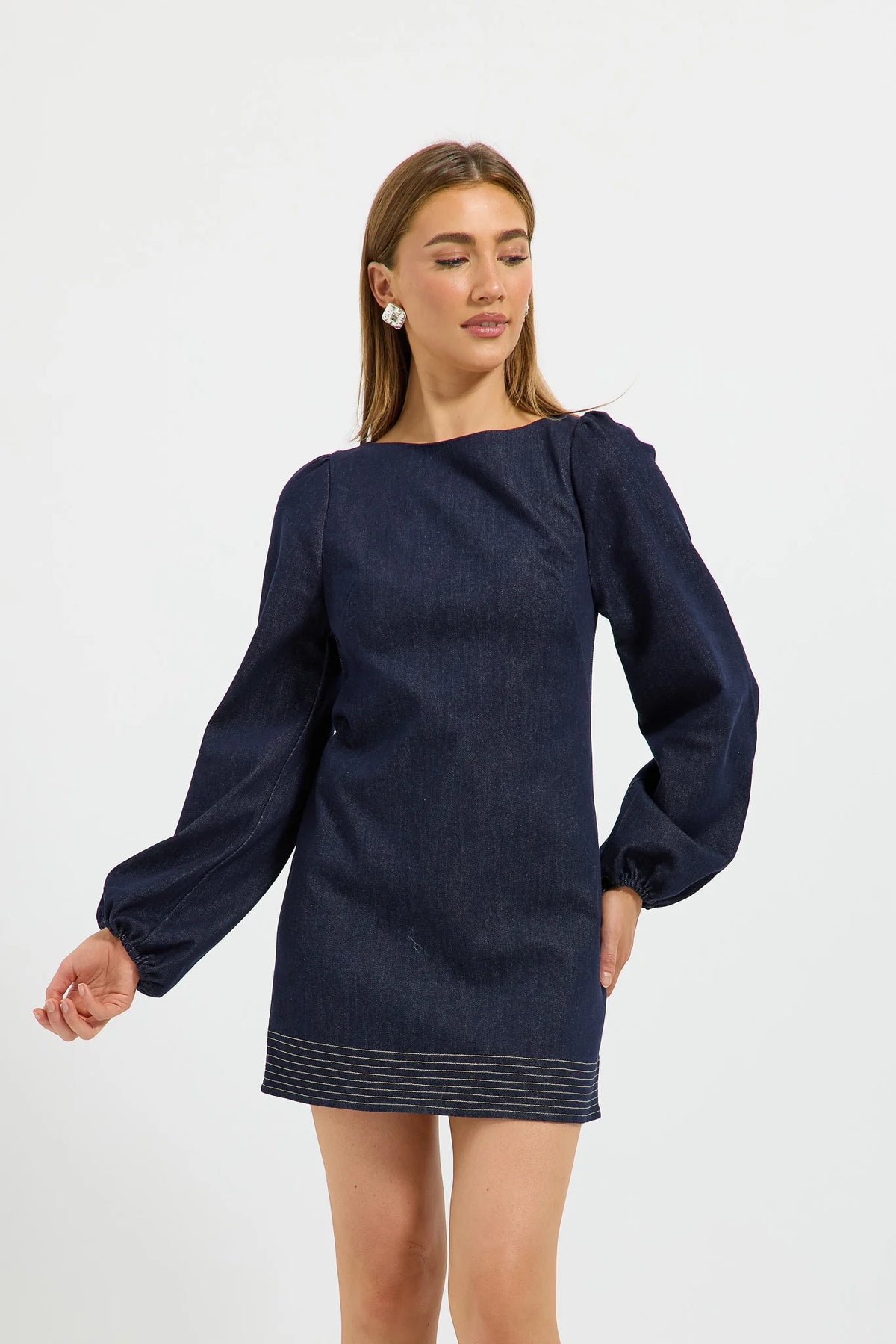 Hudson Denim Shift Dress