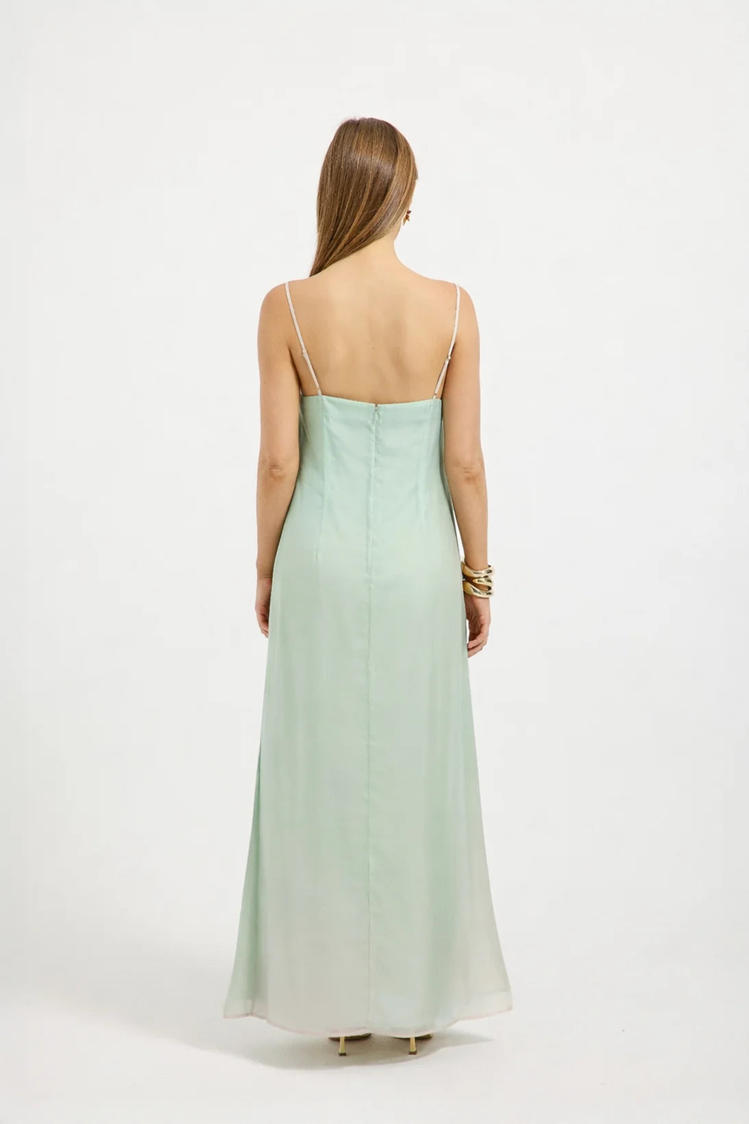 Delilah Column Maxi - Mist Floral