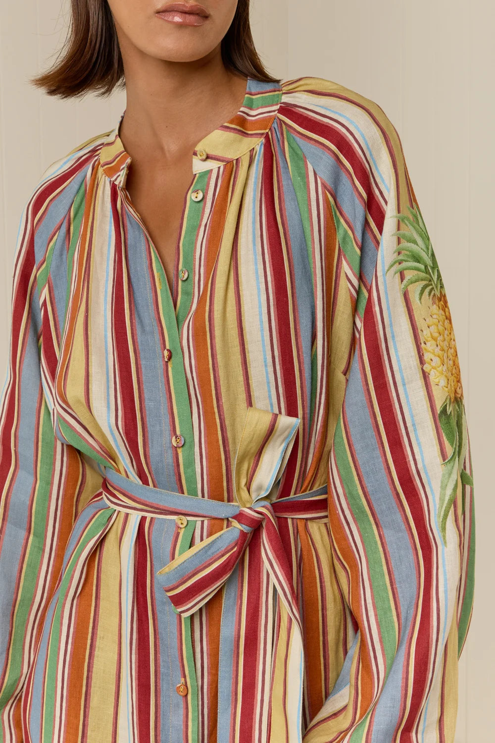 Lula Dress - Anana Stripe