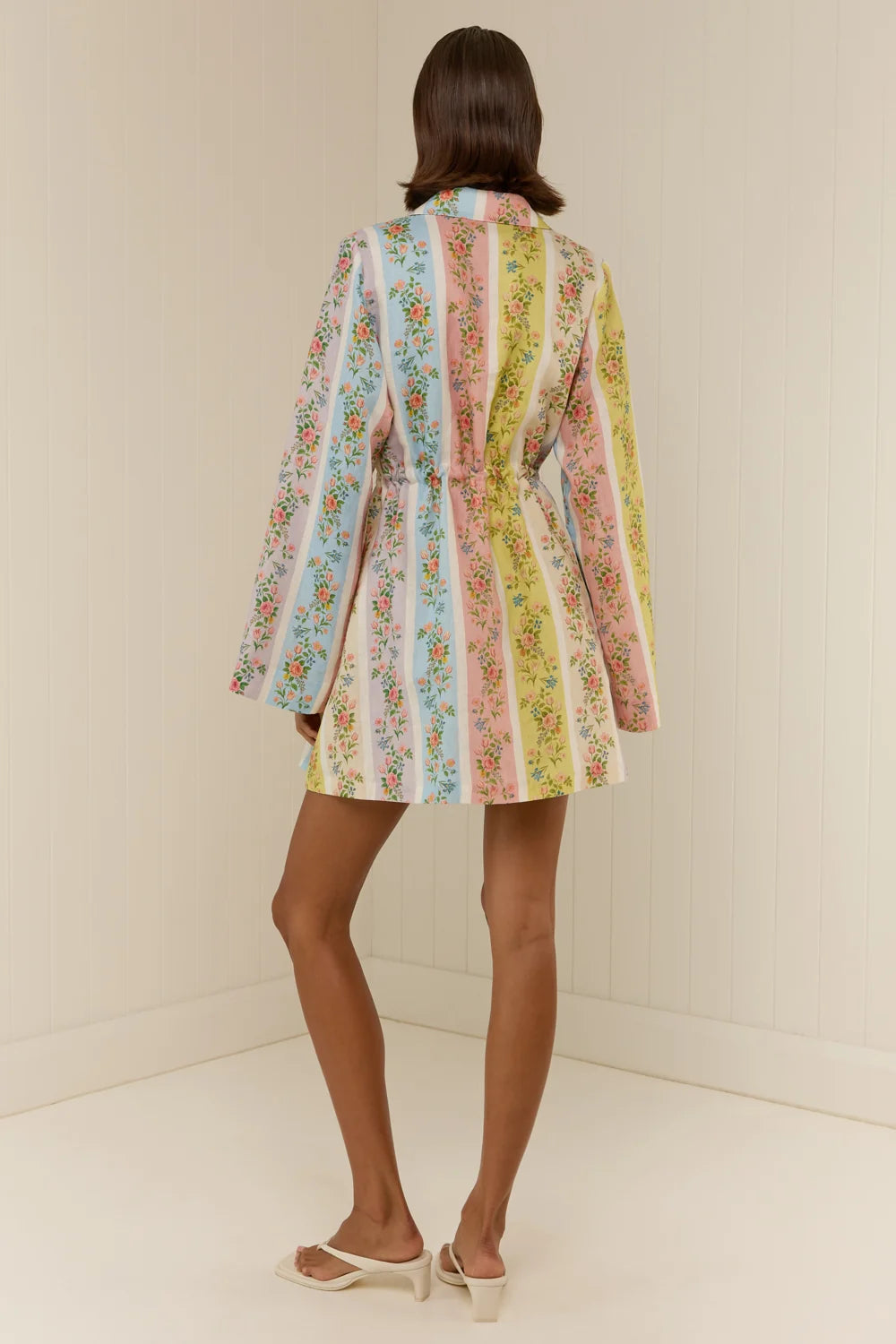 Solana Mini Dress - Coco Stripe