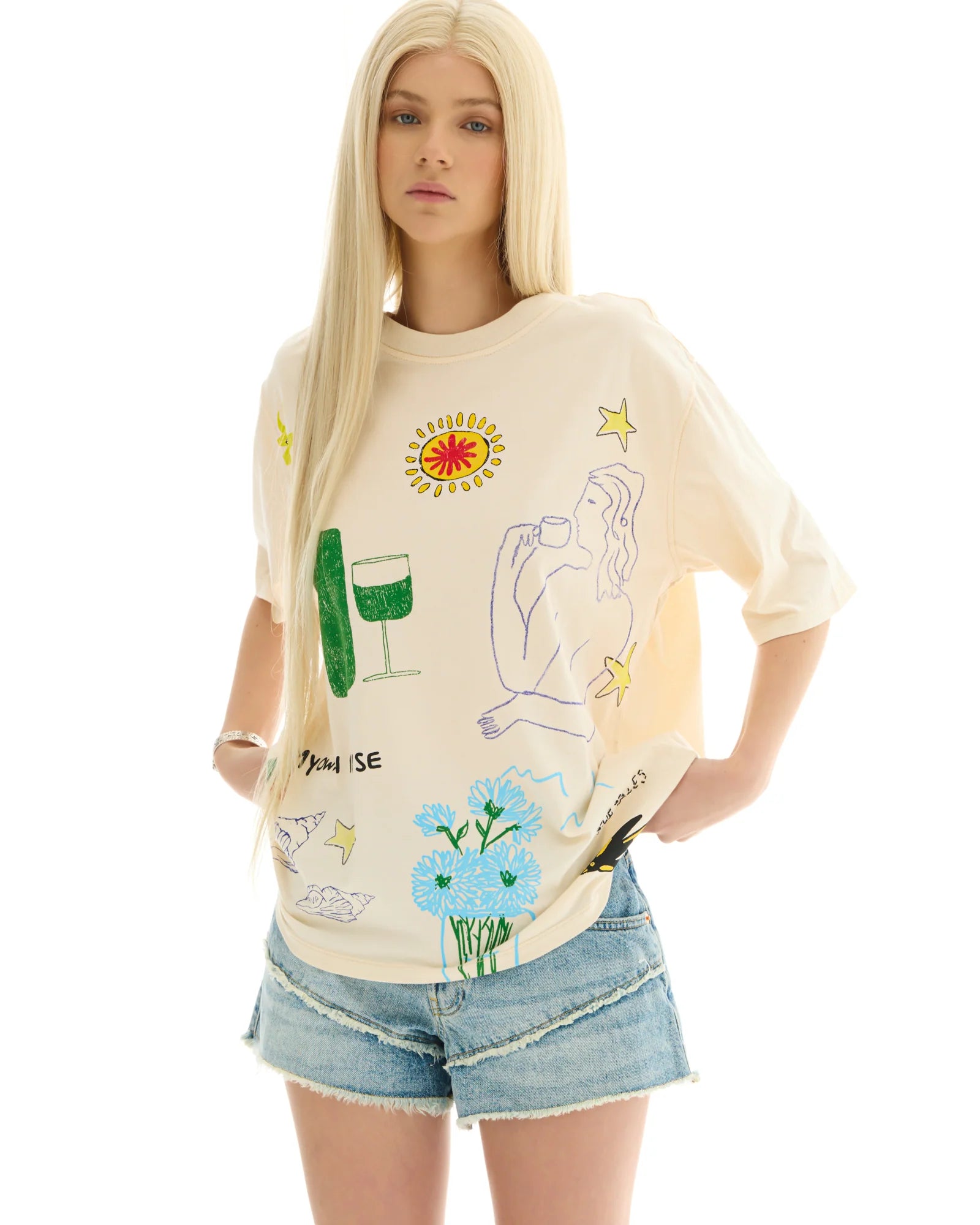 Illustrated Muse Tee