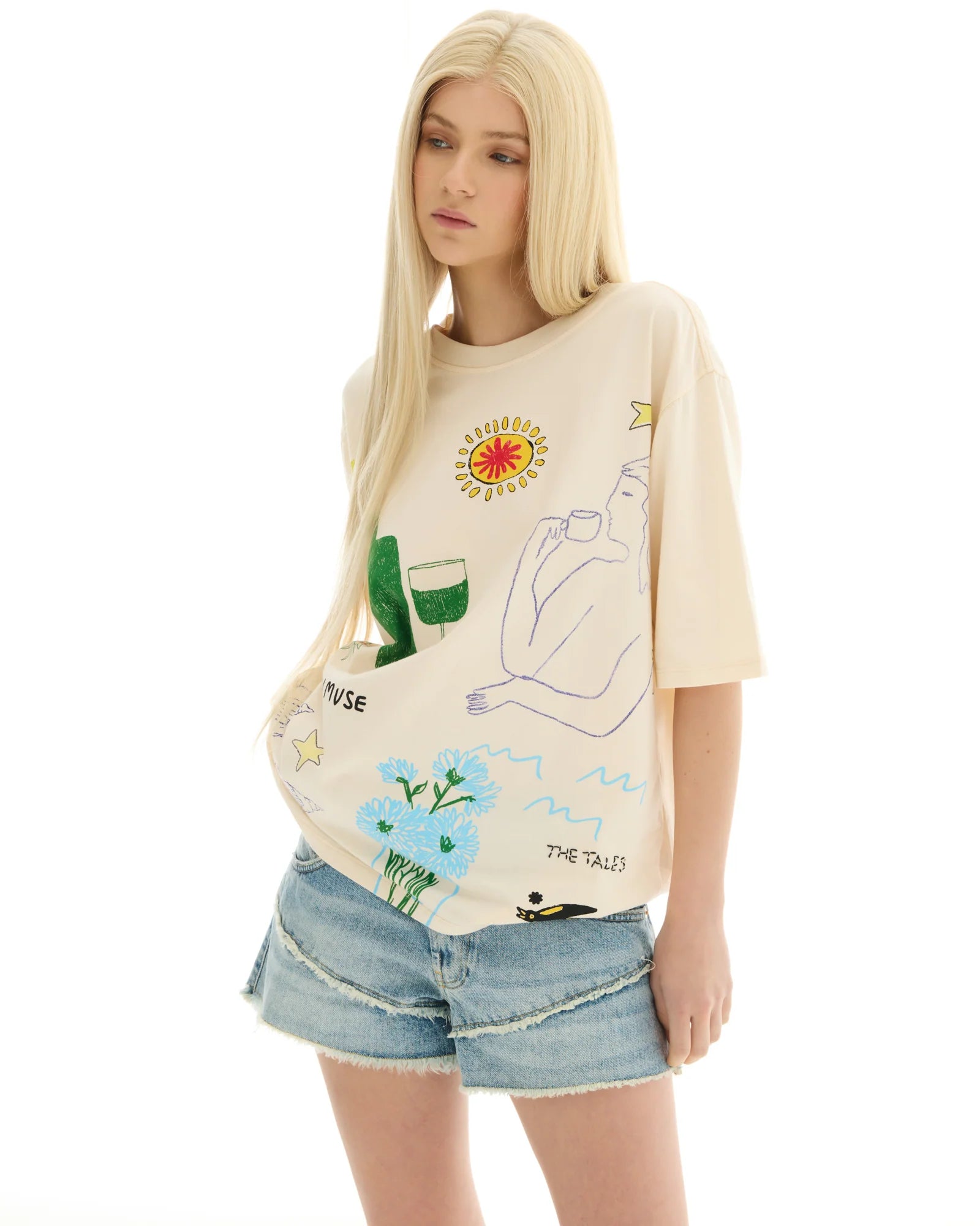 Illustrated Muse Tee
