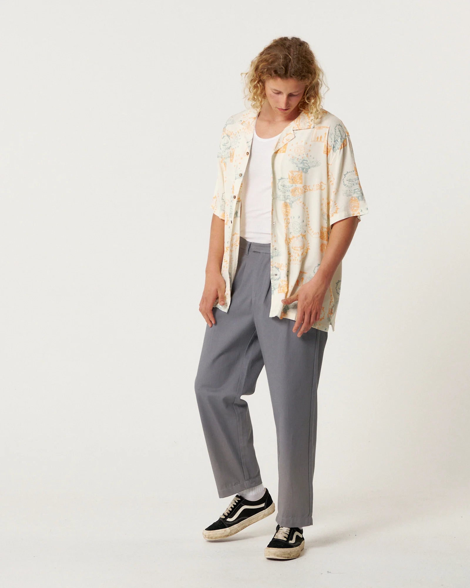 Madness Resort Shirt - Ecru