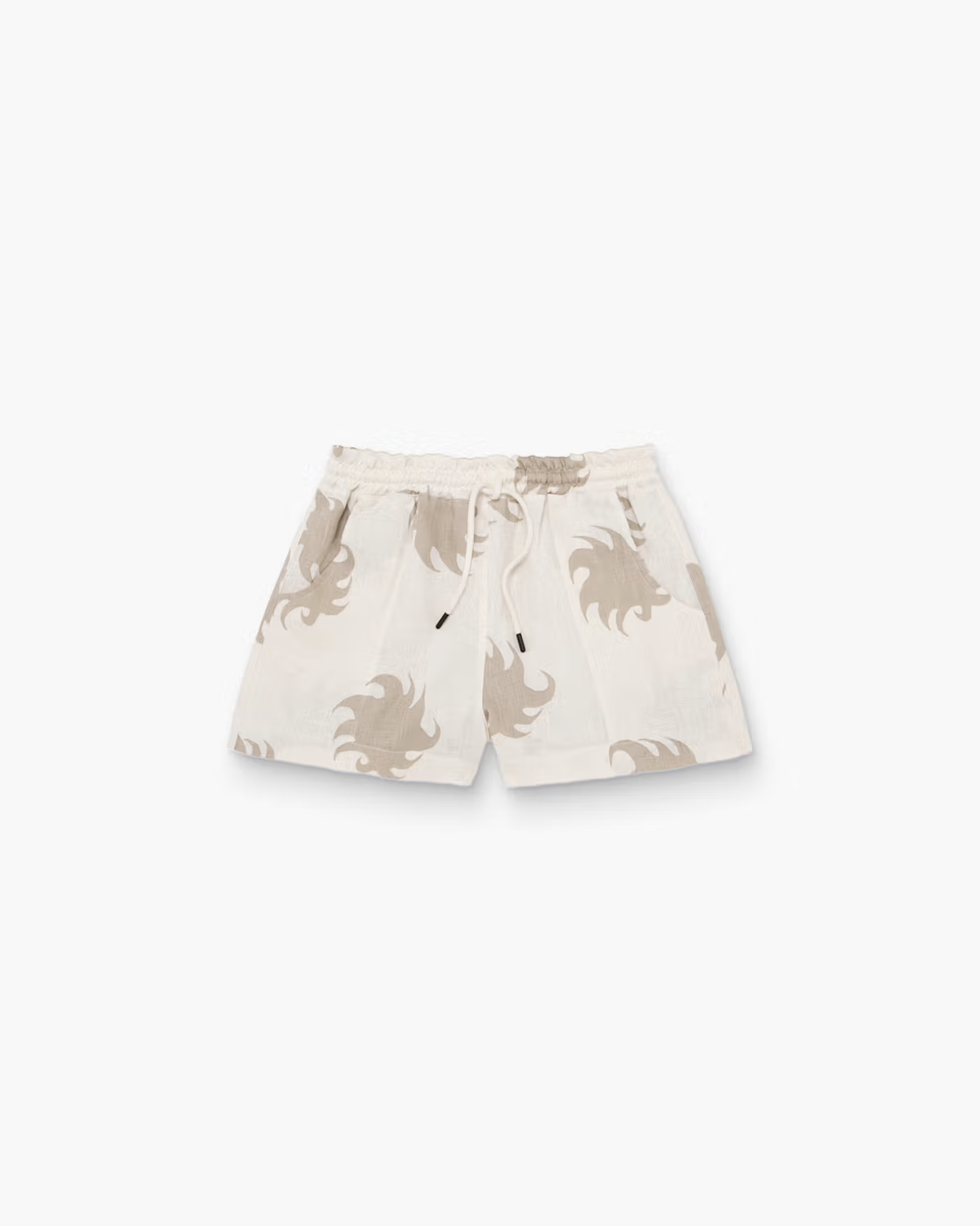 Drizzle Linen Shorts - Hazel Ember