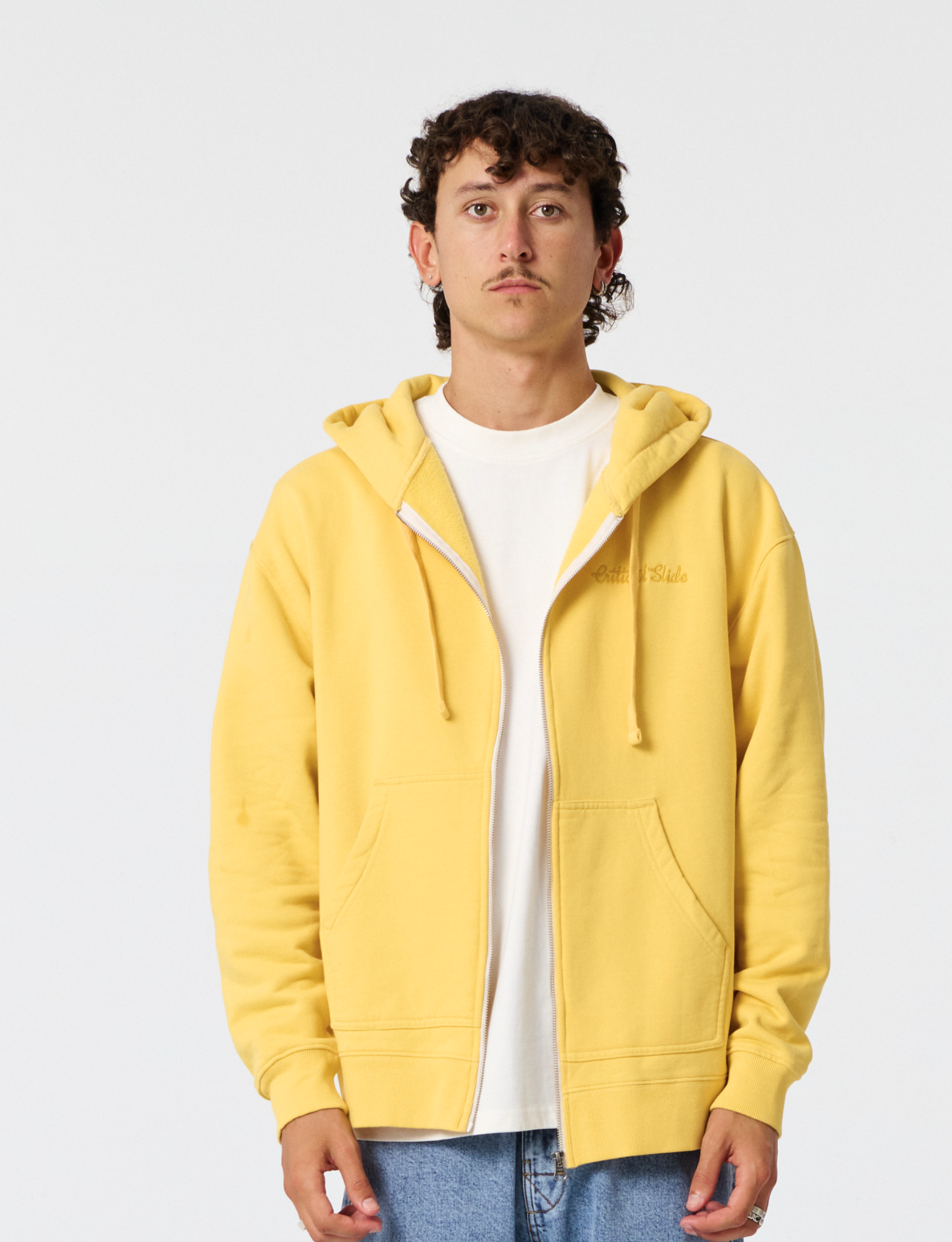 Business Zip Hoodie - Sunflower