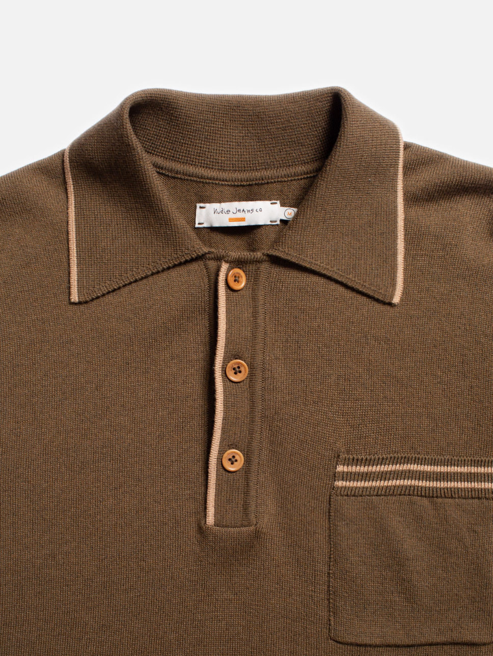 Frippe Polo Club Shirt - Olive