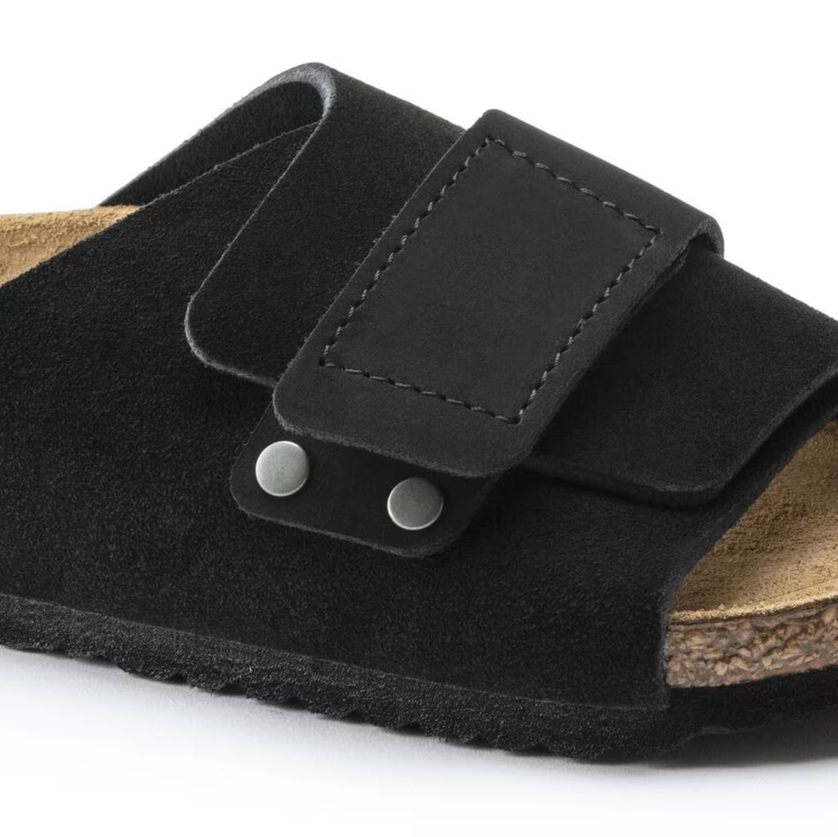 Kyoto Suede Leather - Black