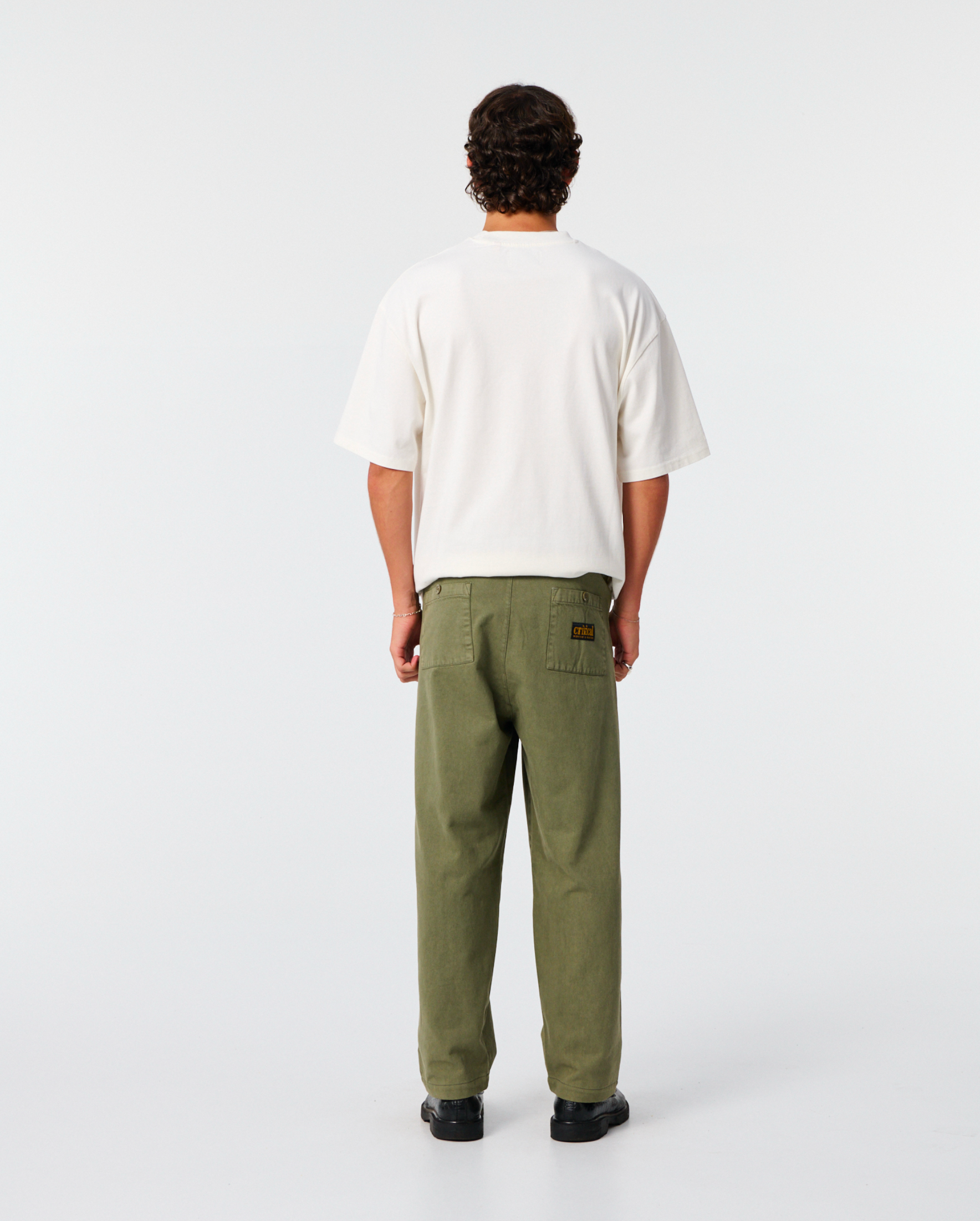 Harro Twill Pant - Dusty Green