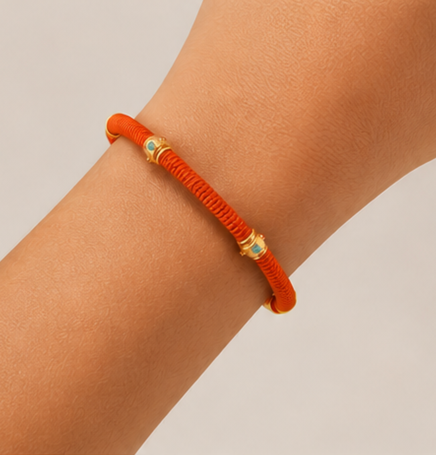 Zanziful Jonc Bracelet - Orange