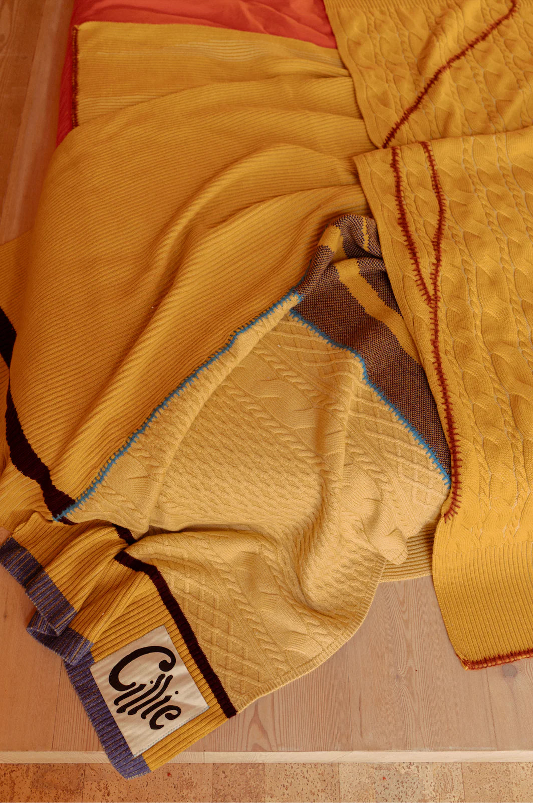 Patchwork Throw - Cedrat