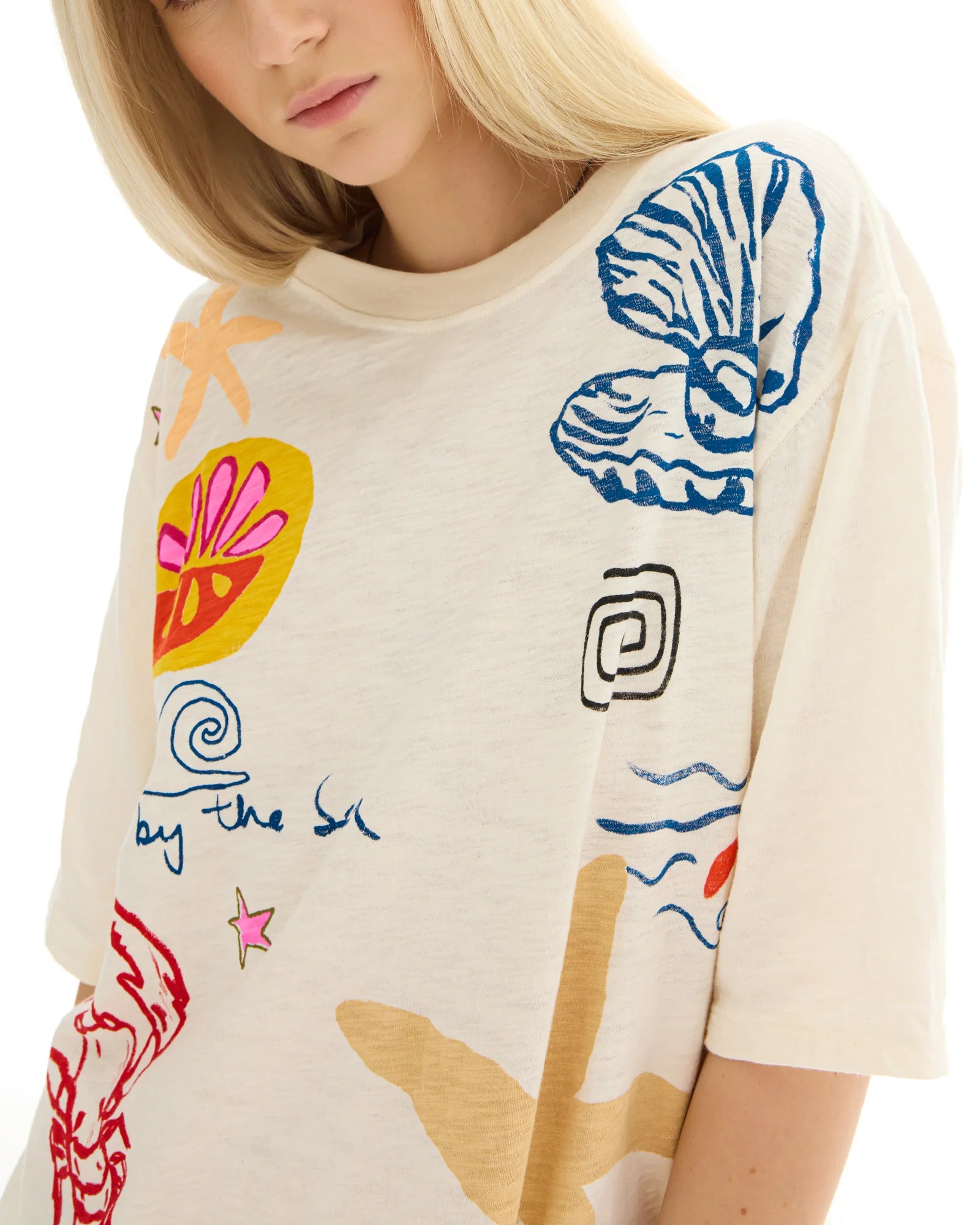 Illustrated Seaside Tee
