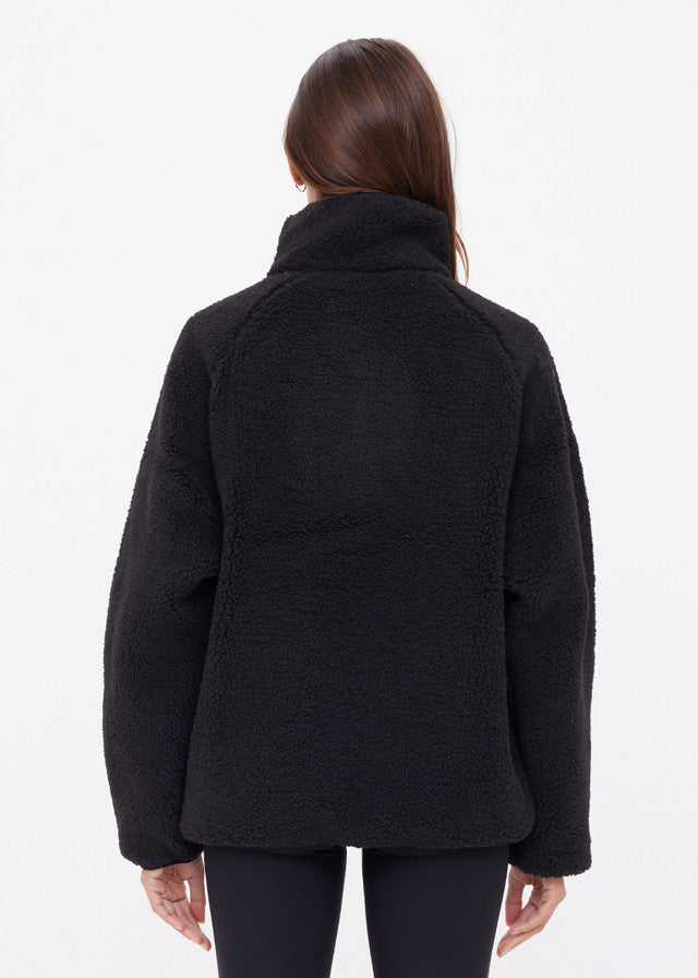 Harlow Fleece Pullover - Black