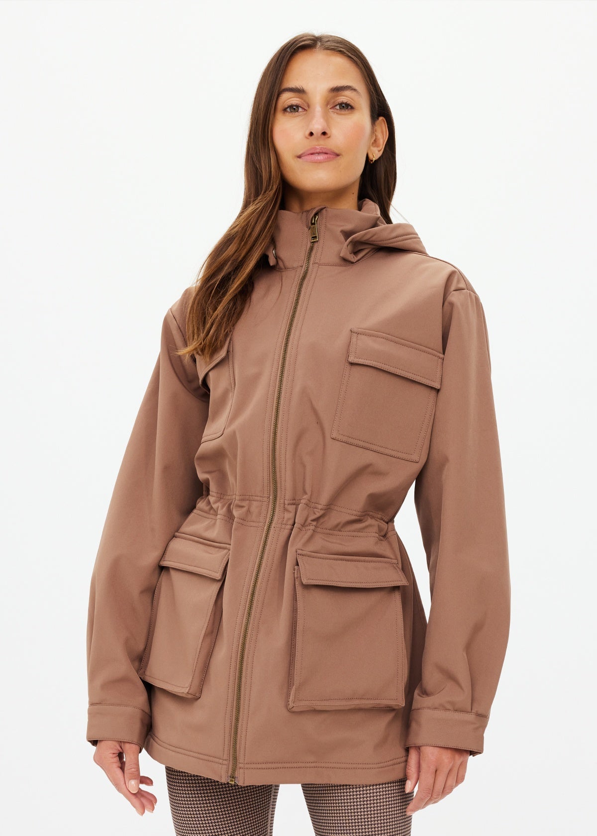 Freddie Fleece Lined Anorak - Mocha