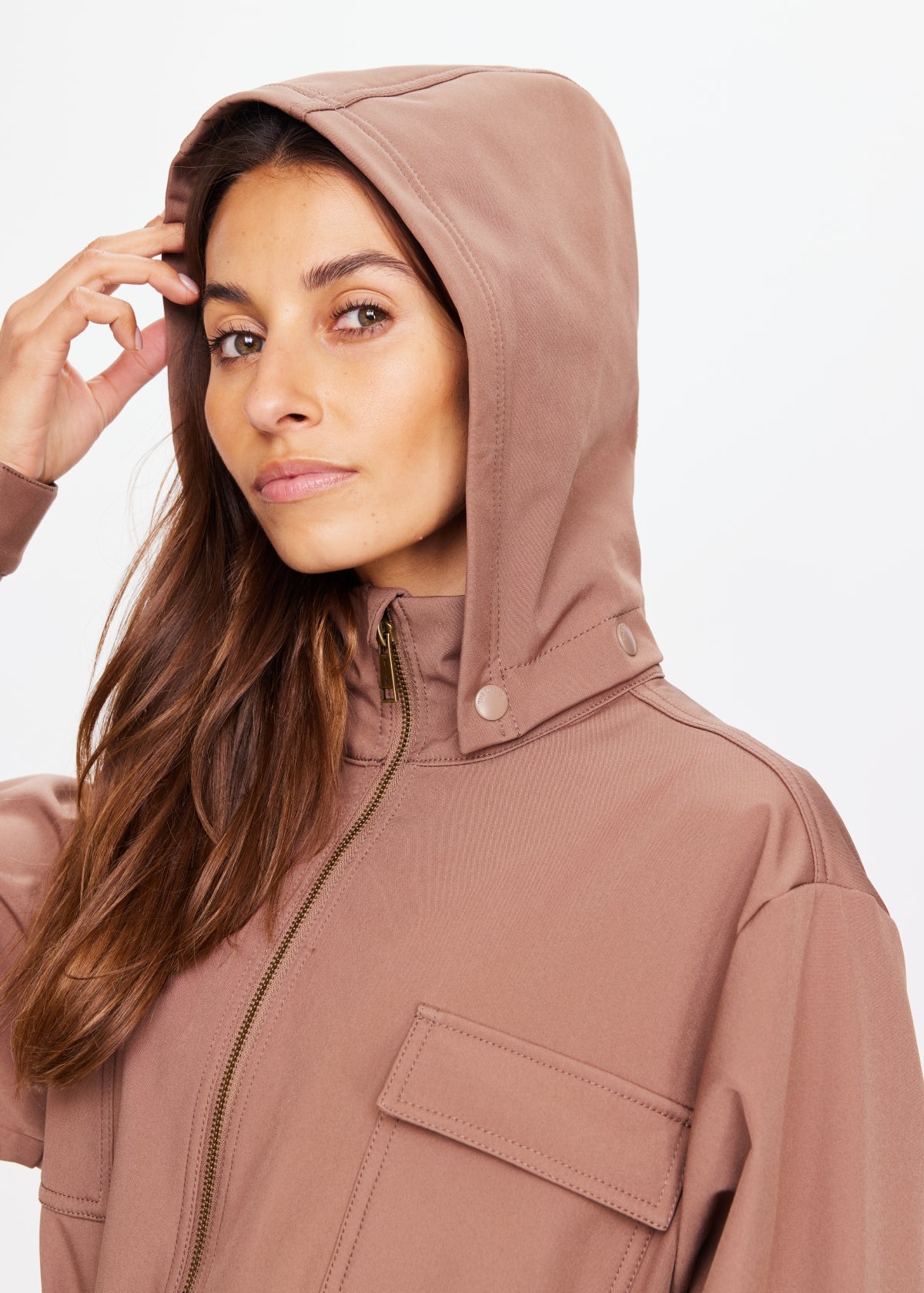 Freddie Fleece Lined Anorak - Mocha