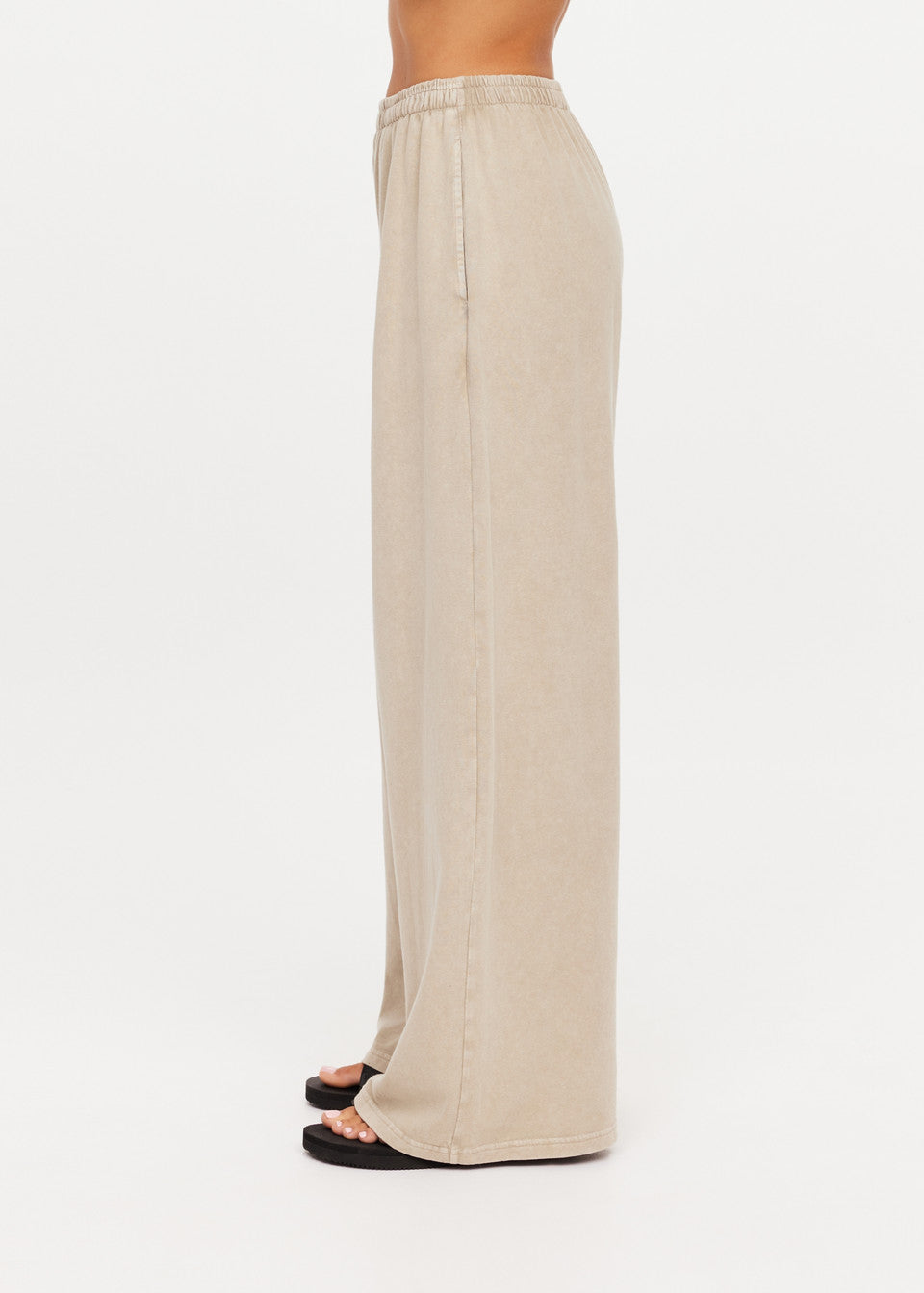 Soho Tokio Wide Leg Pant - Khaki