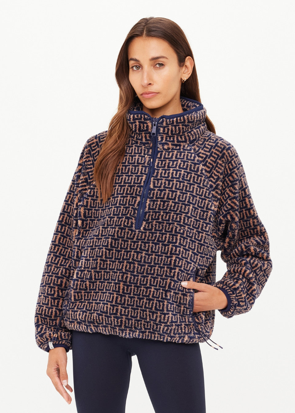 Castilla Harlow Pullover - Abstract Camel