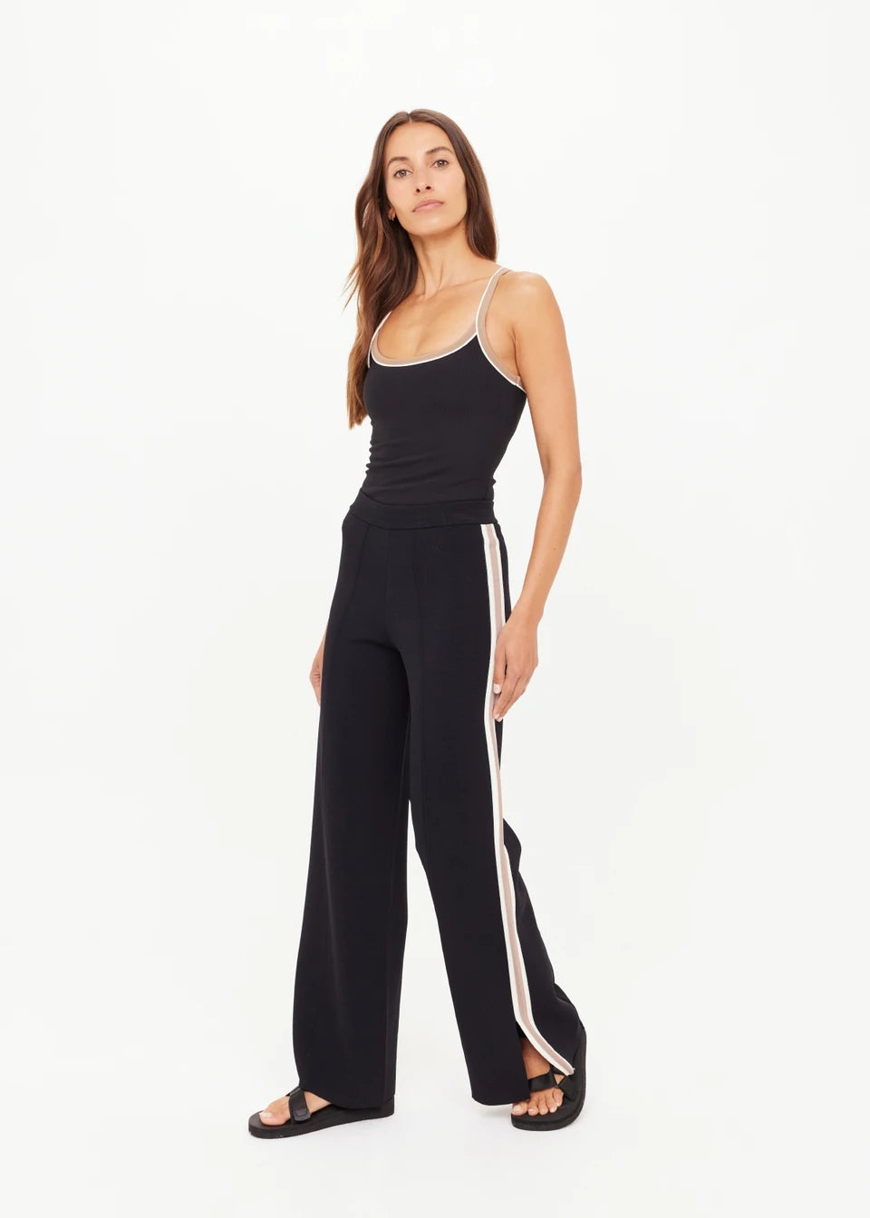 Freya Knit Pants - Black
