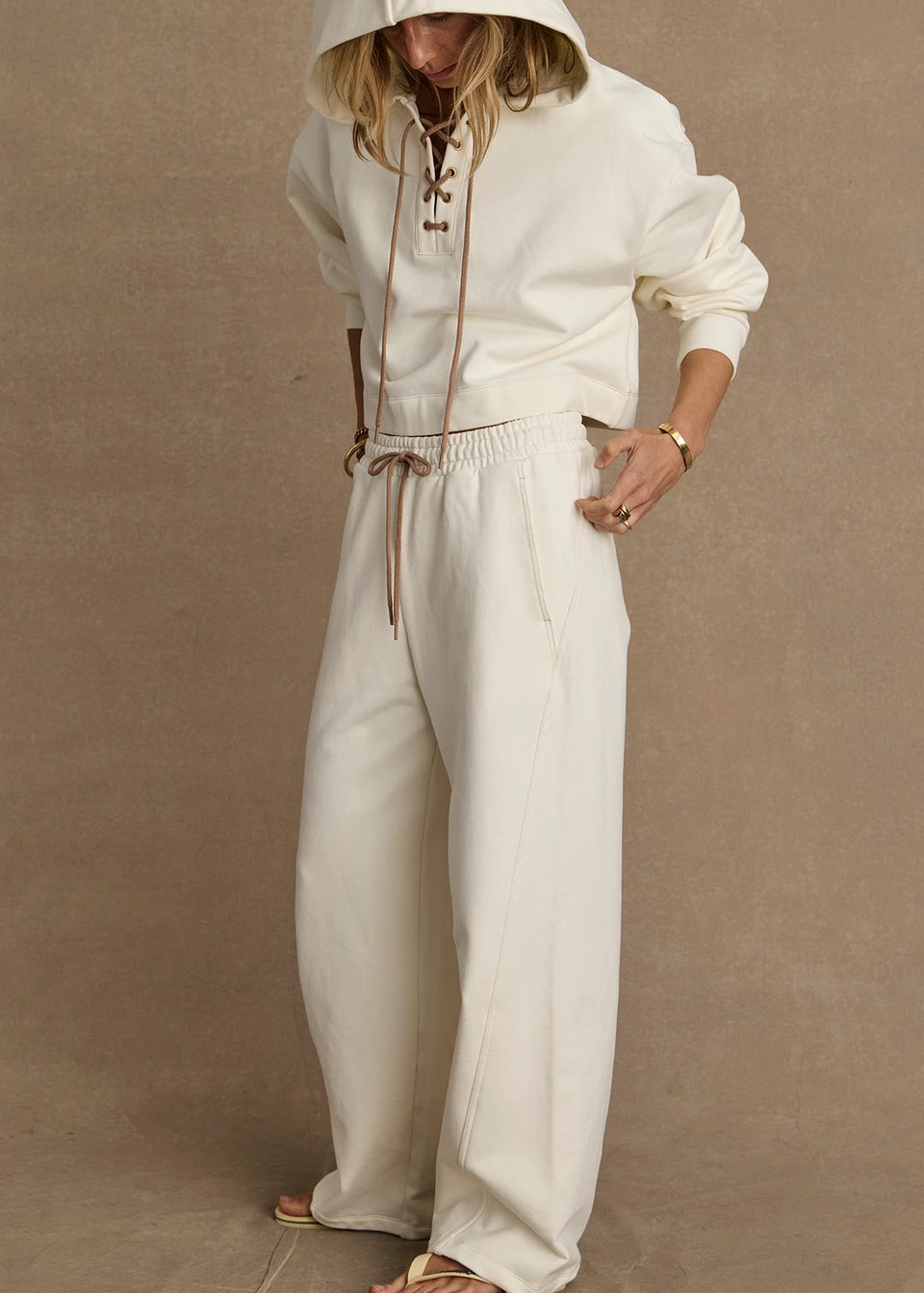 Arkhana Estelle Pant - Cream