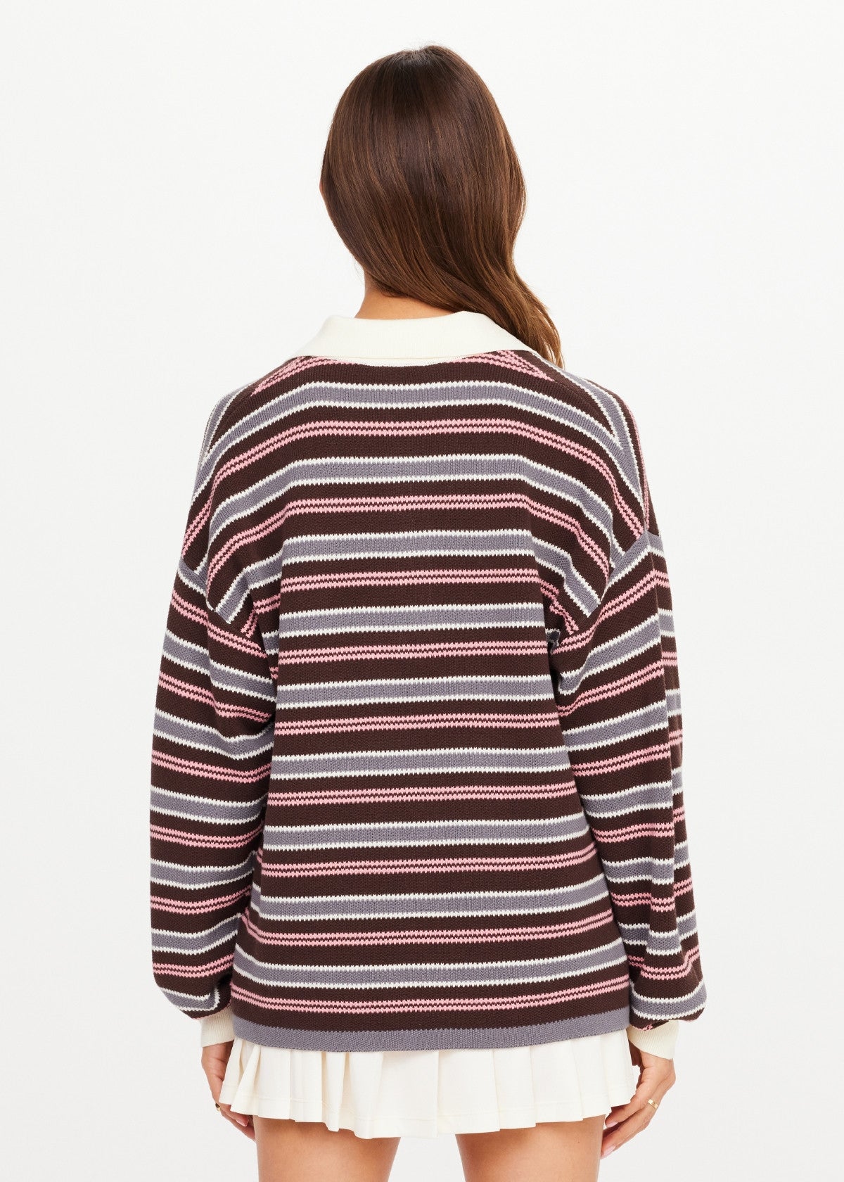 Wonder Knit Polo - Stripe