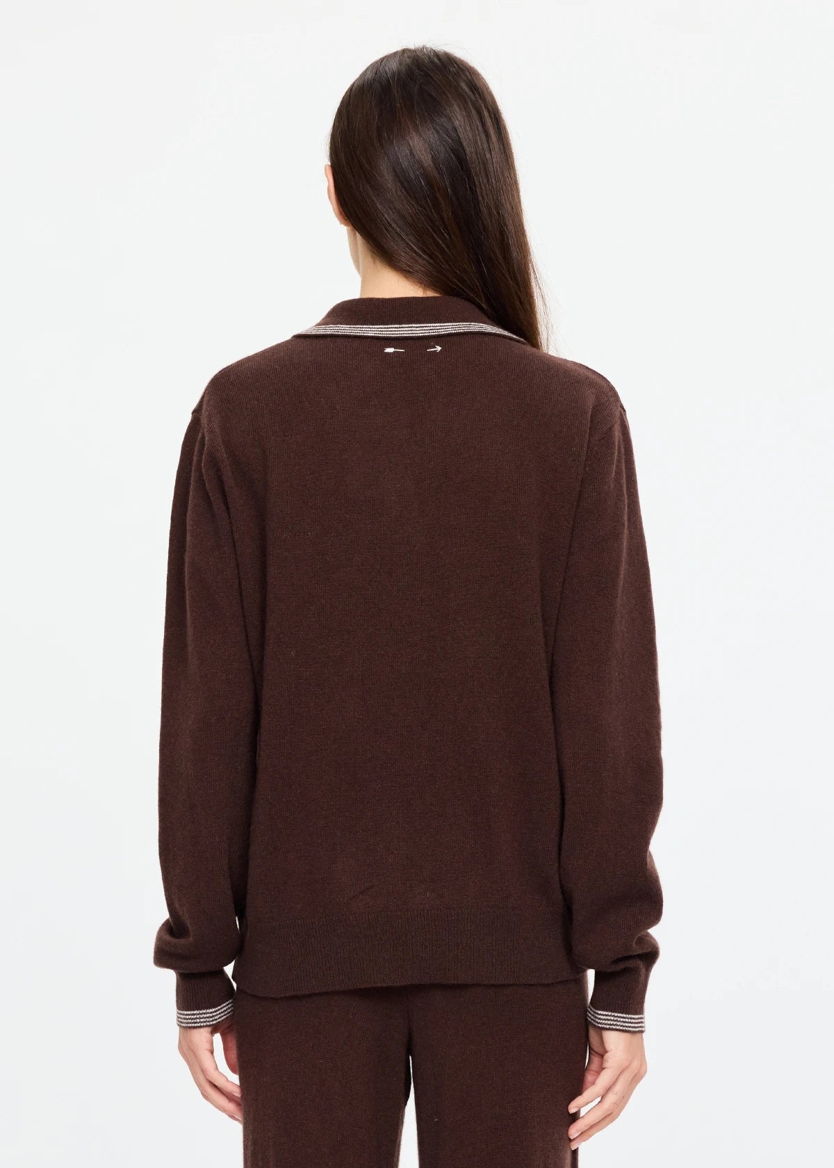 Coco Luna Cashmere Knit Top - Chocolate