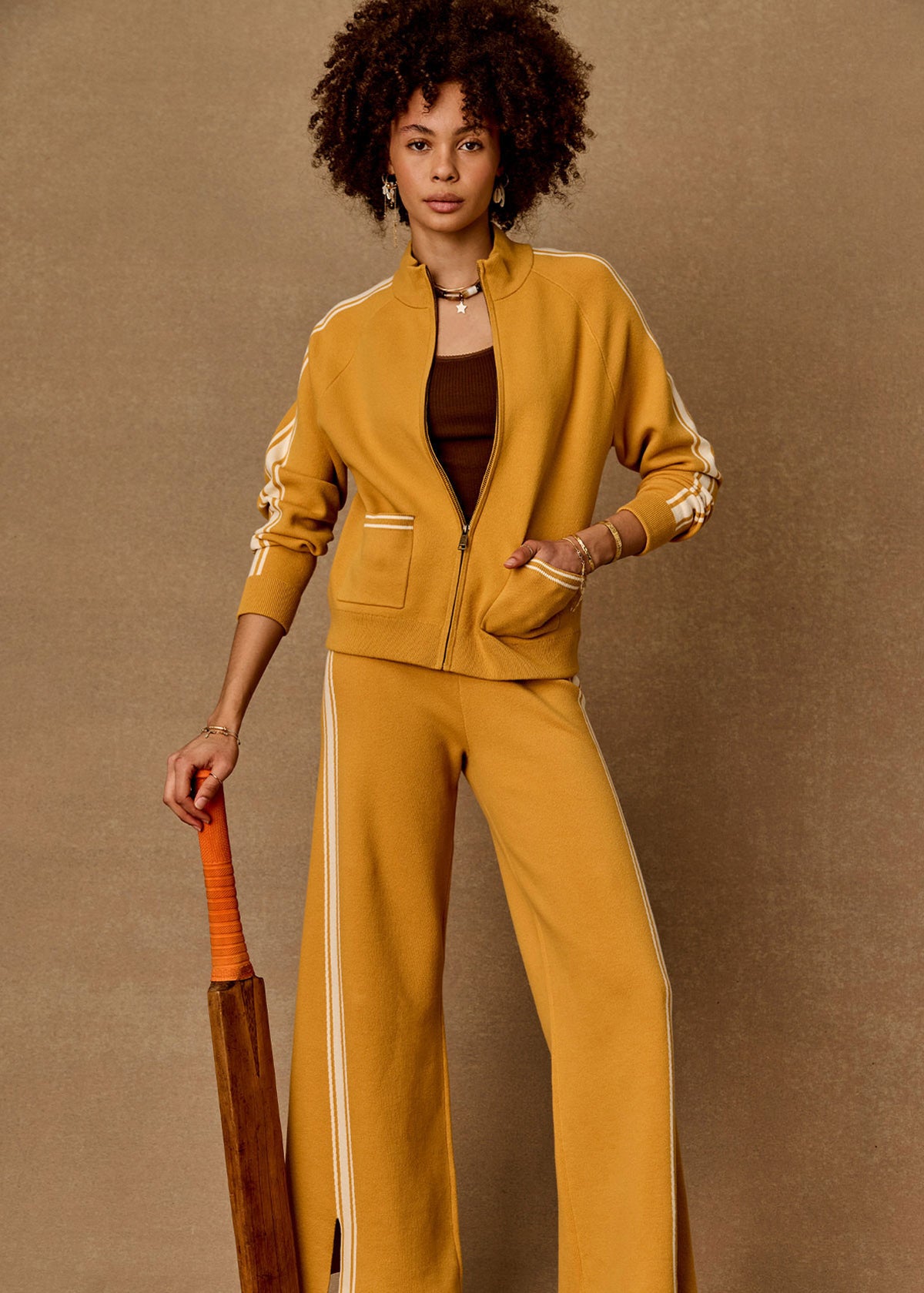 Bonito Dylan Zip Through - Ochre