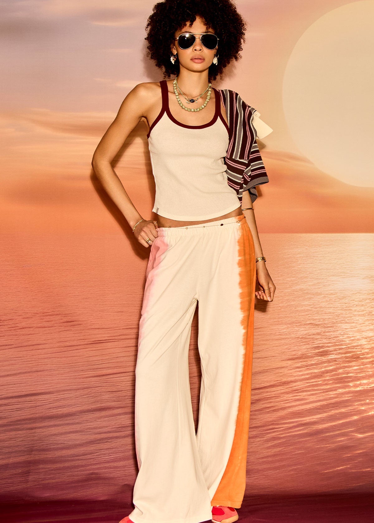 Tokio Wide Leg pant - Tie Dye