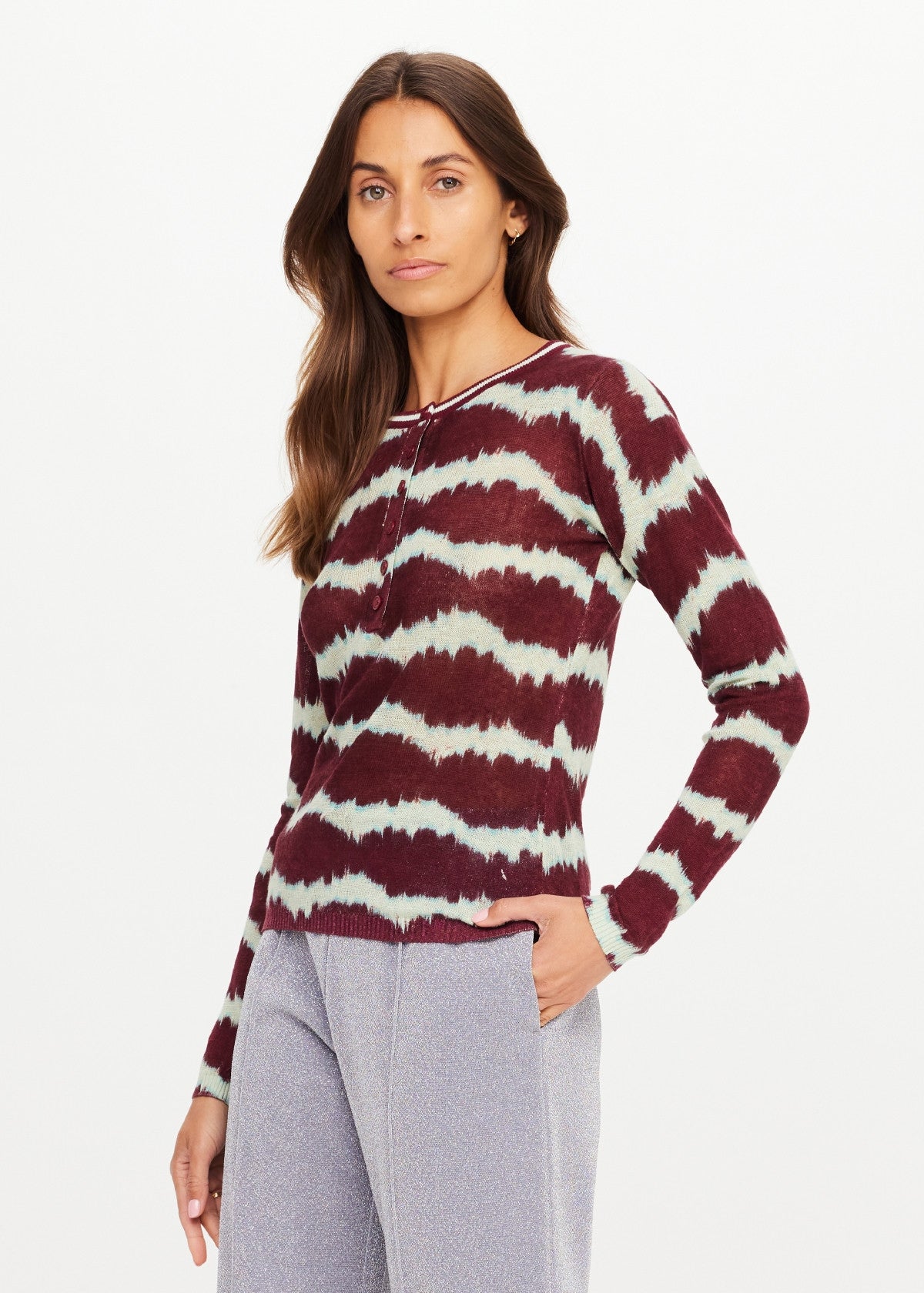 Rio Eli L/S Knit - Tie Dye