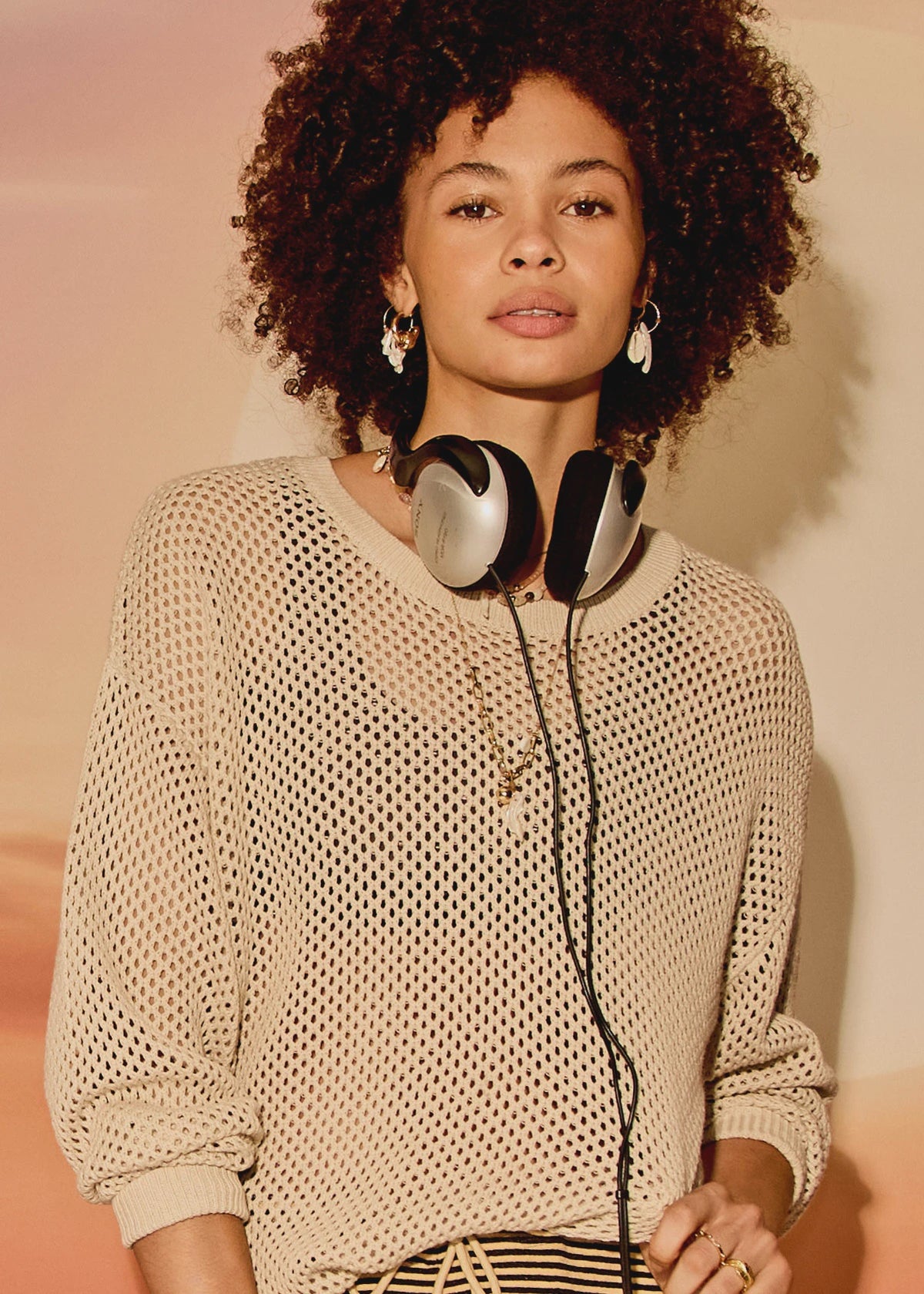Sebastian Knit Crew - Cream