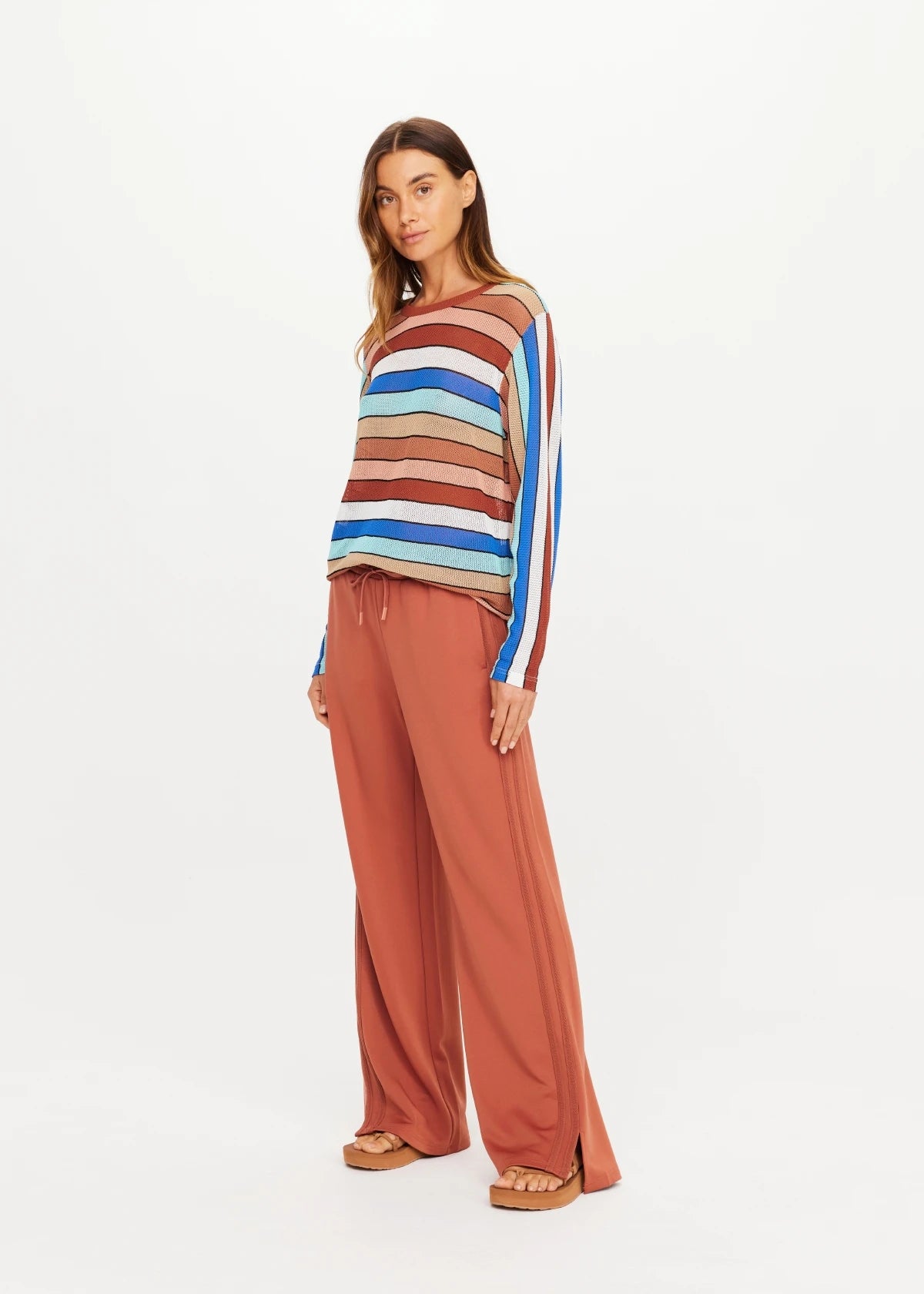 Roma Pant - Desert Rose