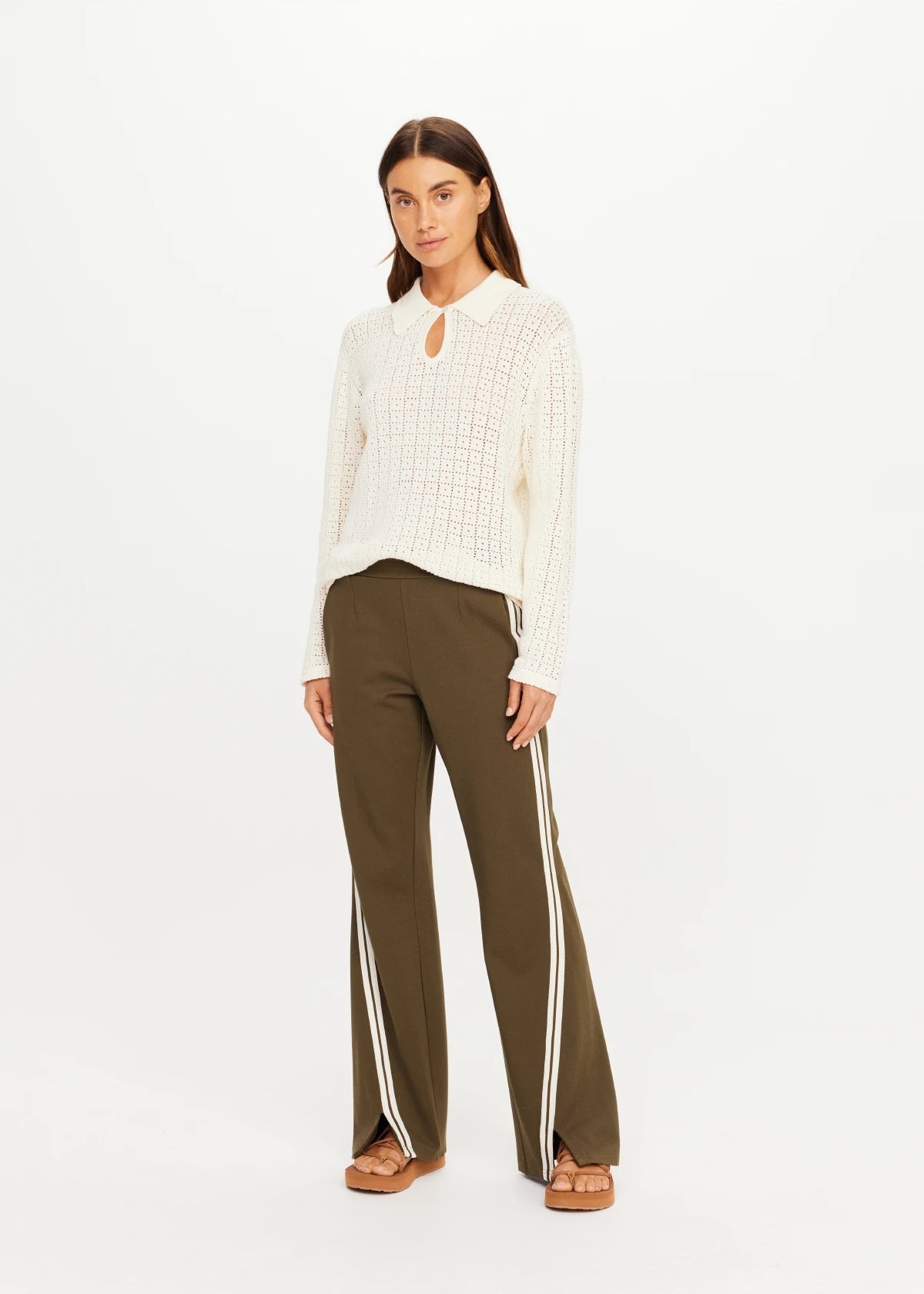 Petra Flare - Olive