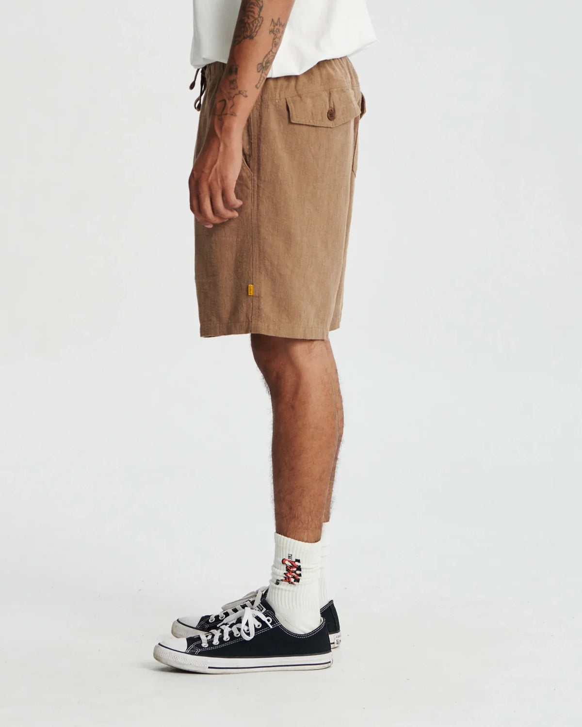 Cruiser Linen Short - Taupe
