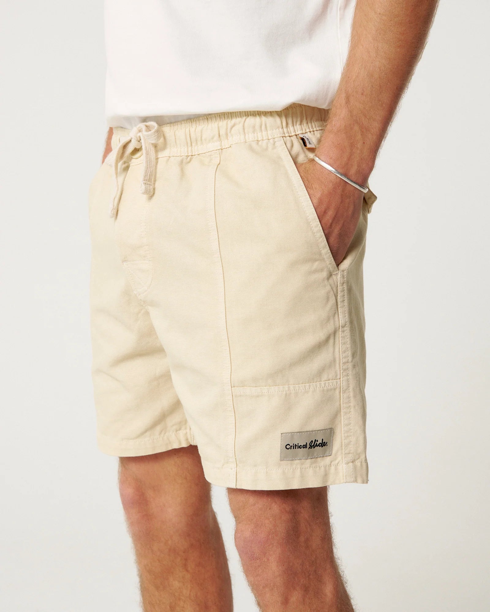 All Day Canvas Short - Ecru