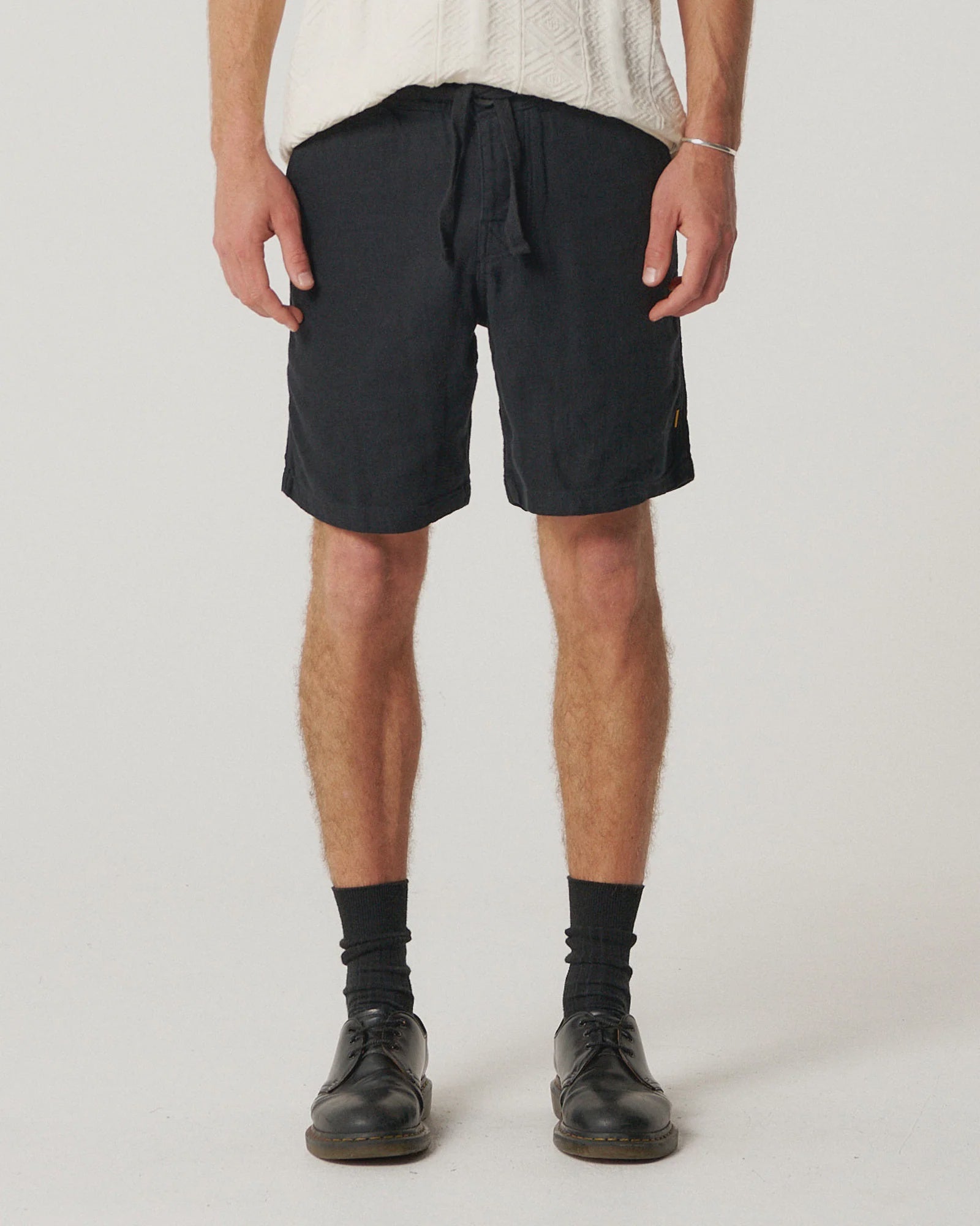 Cruiser Linen Short - Black