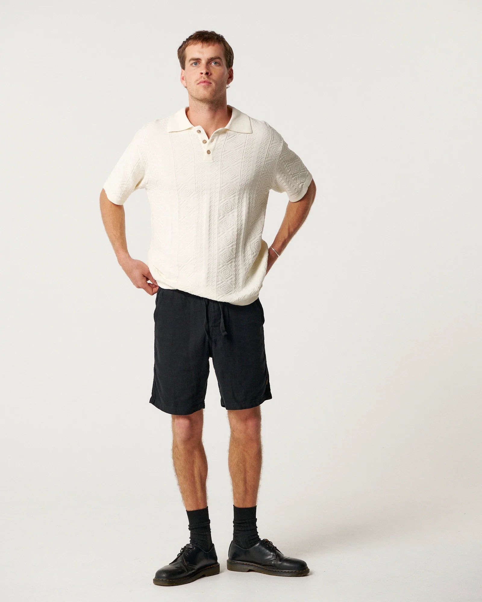 Cruiser Linen Short - Black