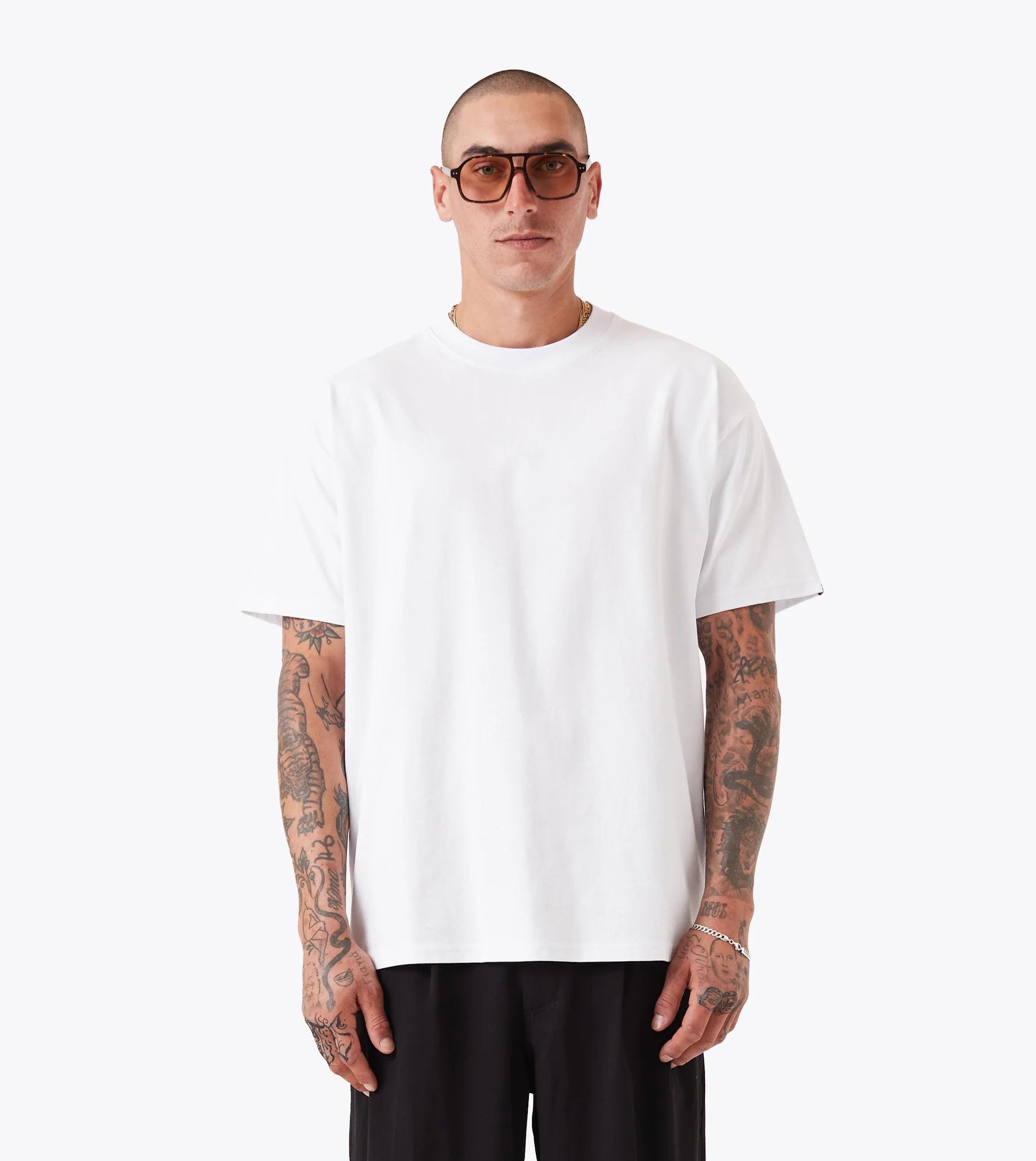 Box Tee - White