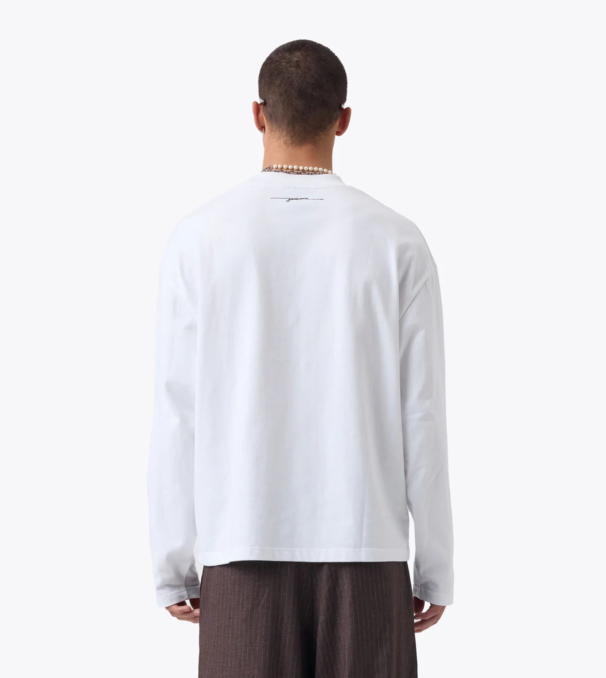 Flow L/S Tee - White