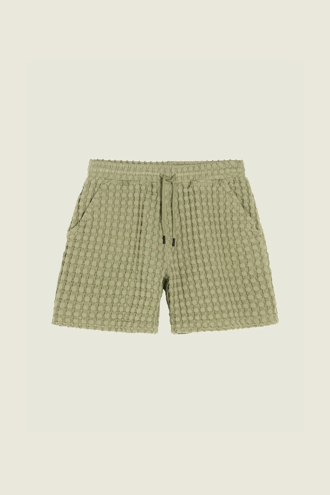 Waffle Shorts - Dusty Green