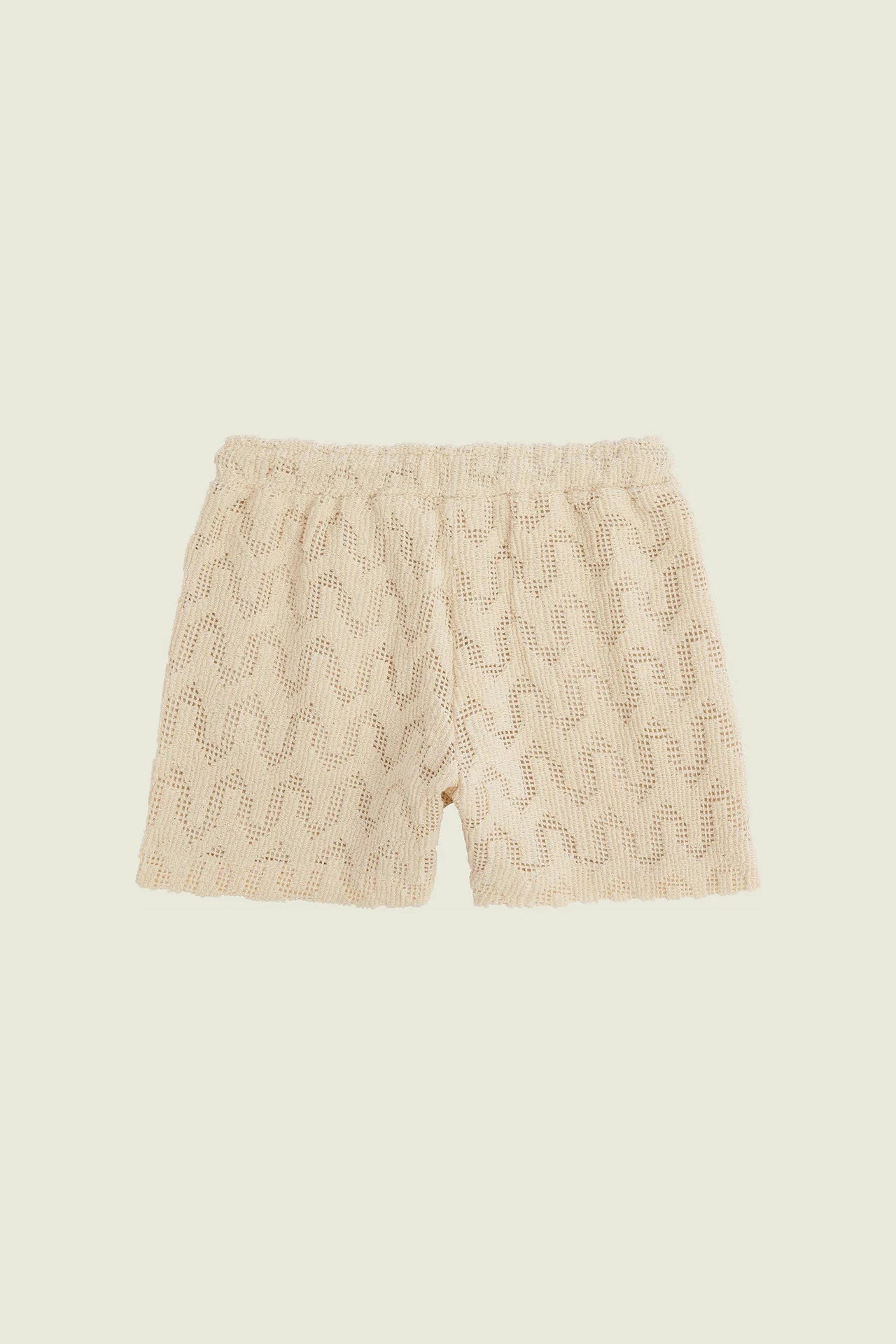 Crochet Shorts - Atlas Ecru